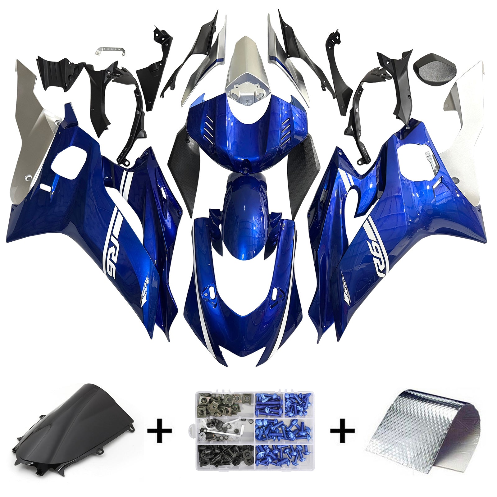 Yamaha YZF-R6 2017-2023 Fairing Kit Bodywork Plastic ABS