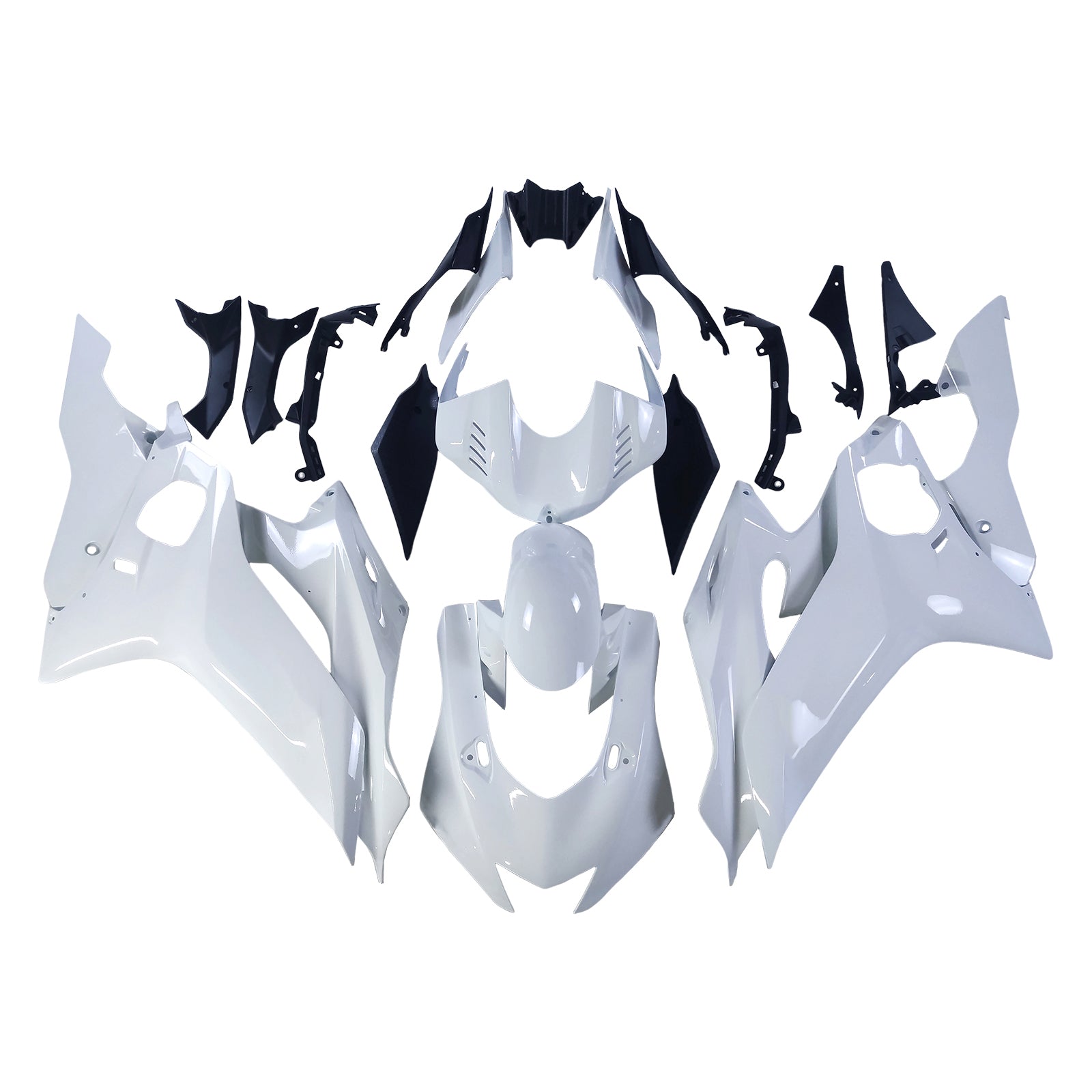 야마하 YZF-R6 2017-2023 페어링 키트 차체 플라스틱 ABS