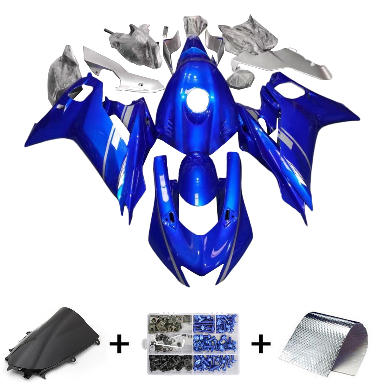 Yamaha YZF-R6 2017-2023 Fairing Kit Bodywork Plastic ABS