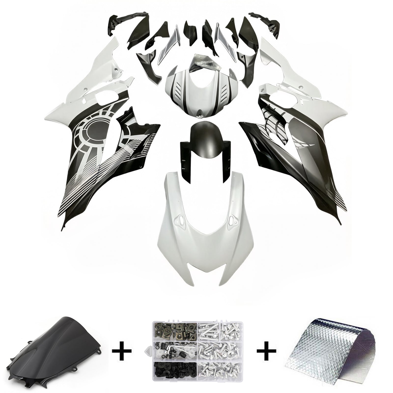Yamaha YZF-R6 2017-2023 Fairing Kit Bodywork Plastic ABS