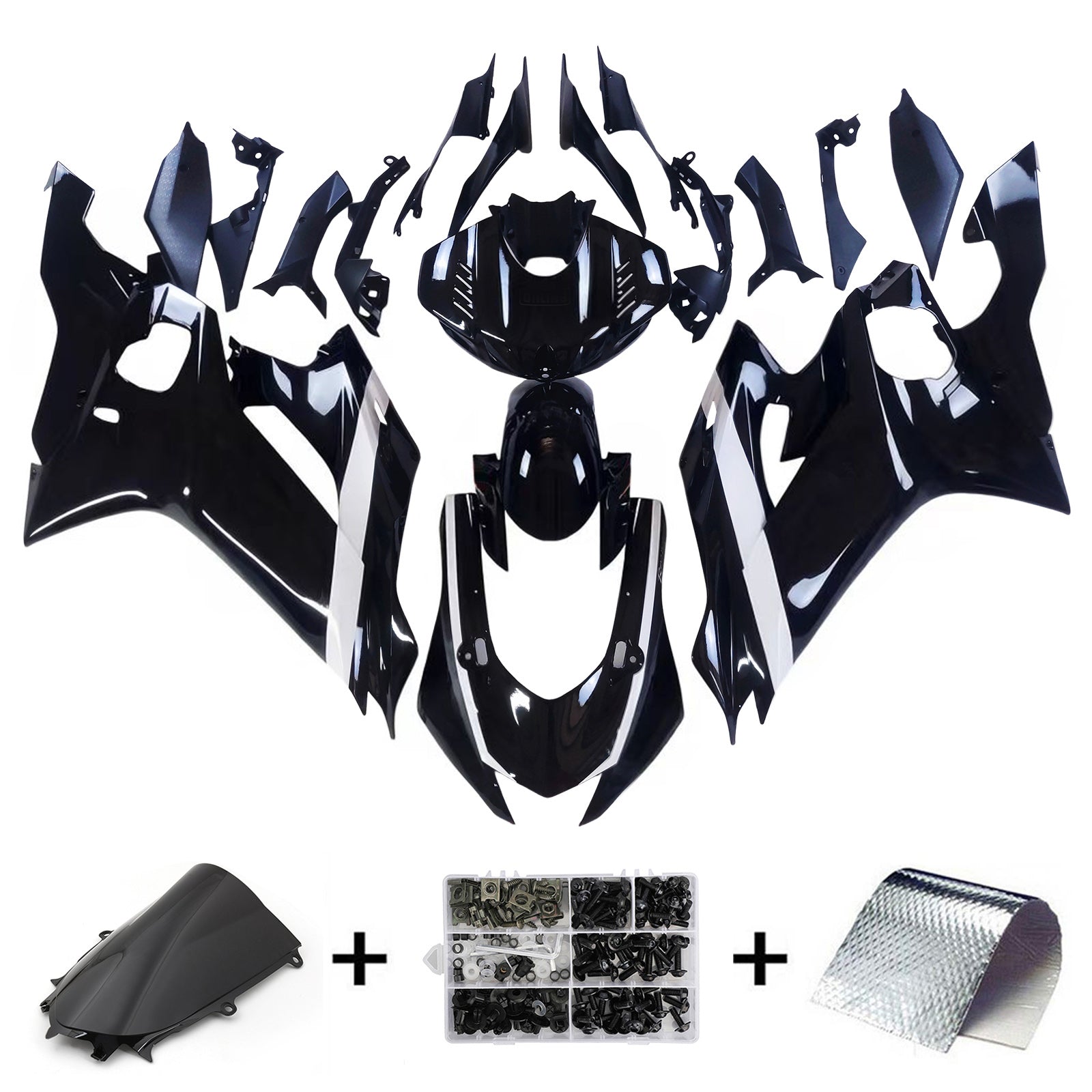 Yamaha YZF-R6 2017-2023 Fairing Kit Bodywork Plastic ABS