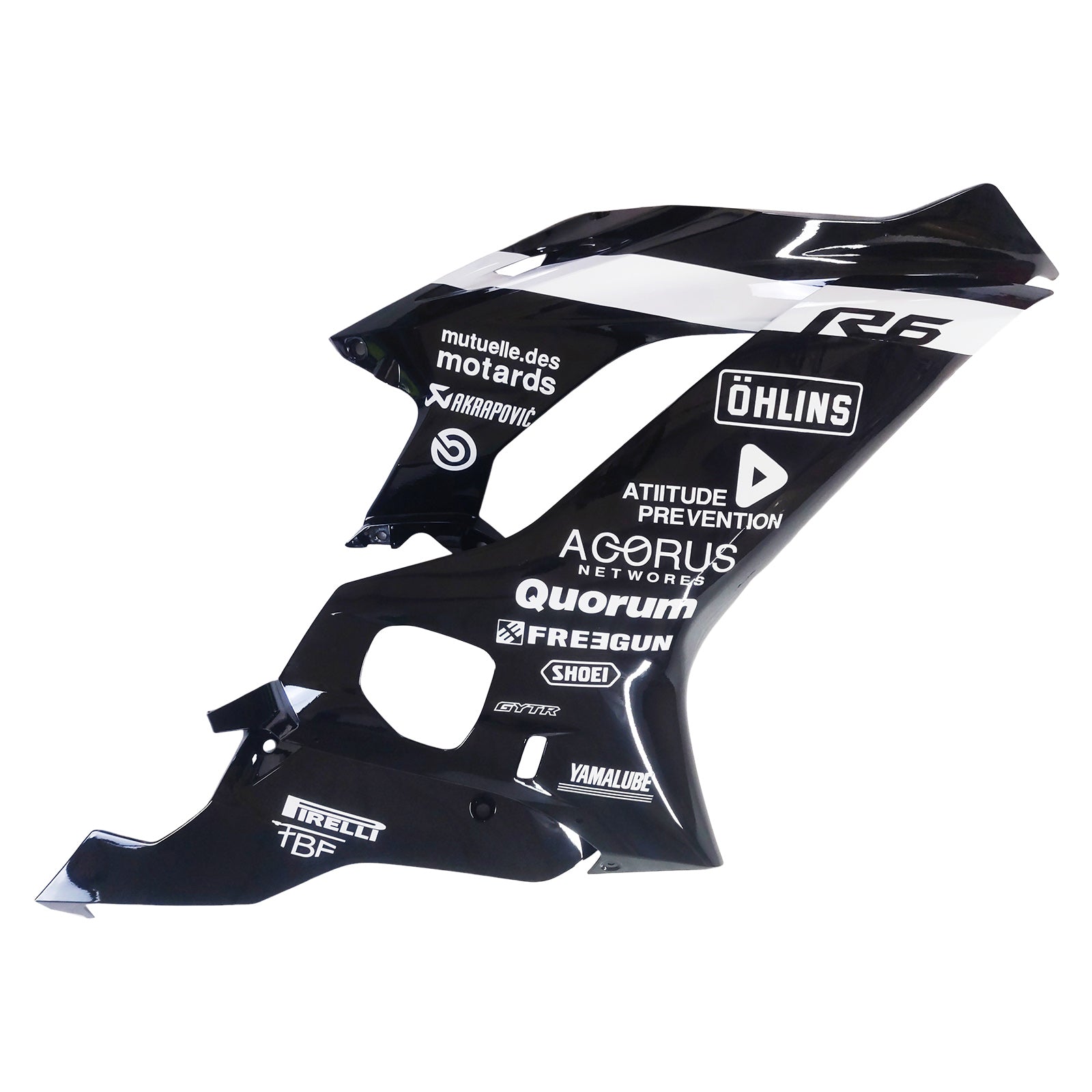 Yamaha YZF-R6 2017-2023 Fairing Kit Bodywork Plastic ABS