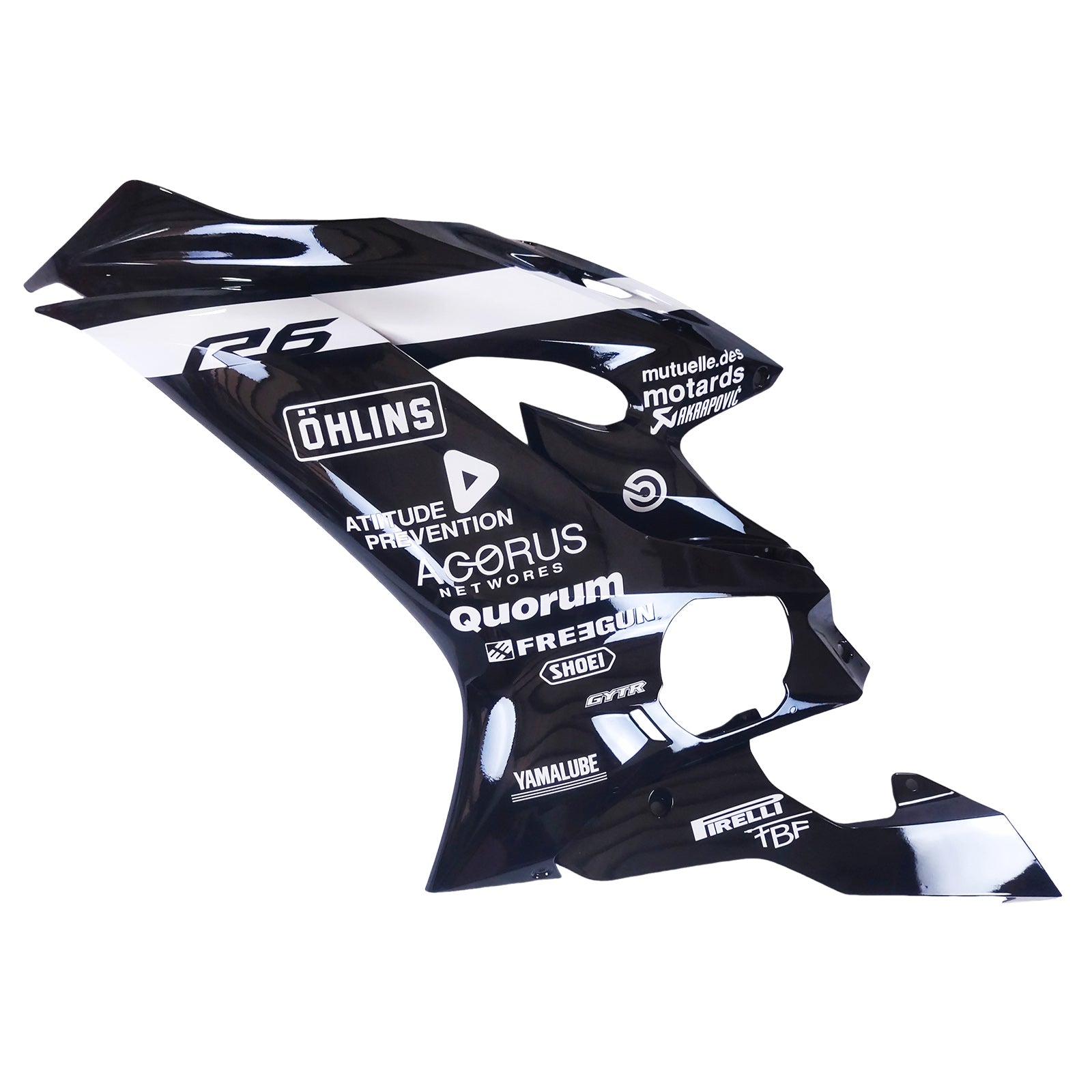 Yamaha YZF-R6 2017-2023 Fairing Kit Bodywork Plastic ABS