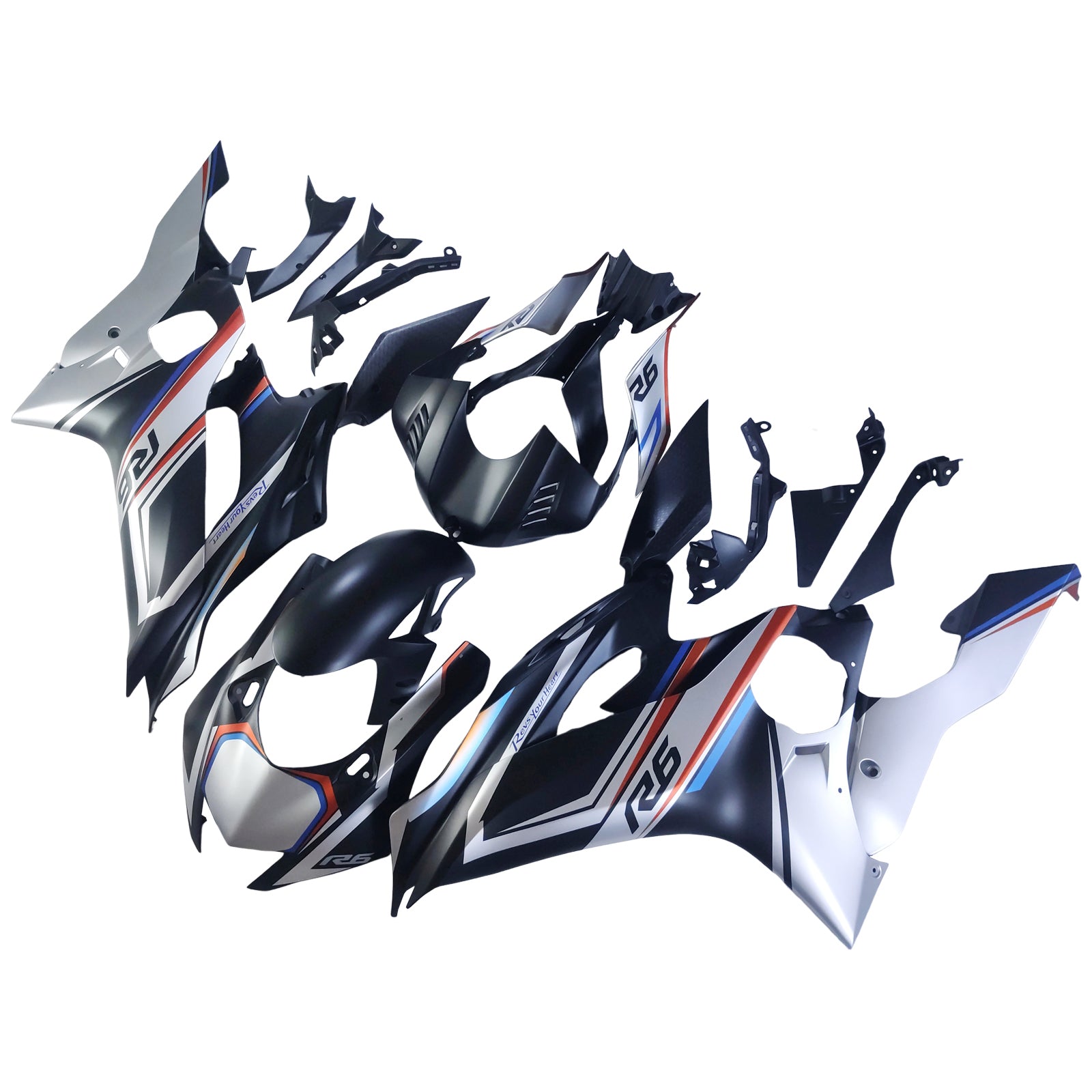 Yamaha YZF-R6 2017-2023 Fairing Kit Bodywork Plastic ABS