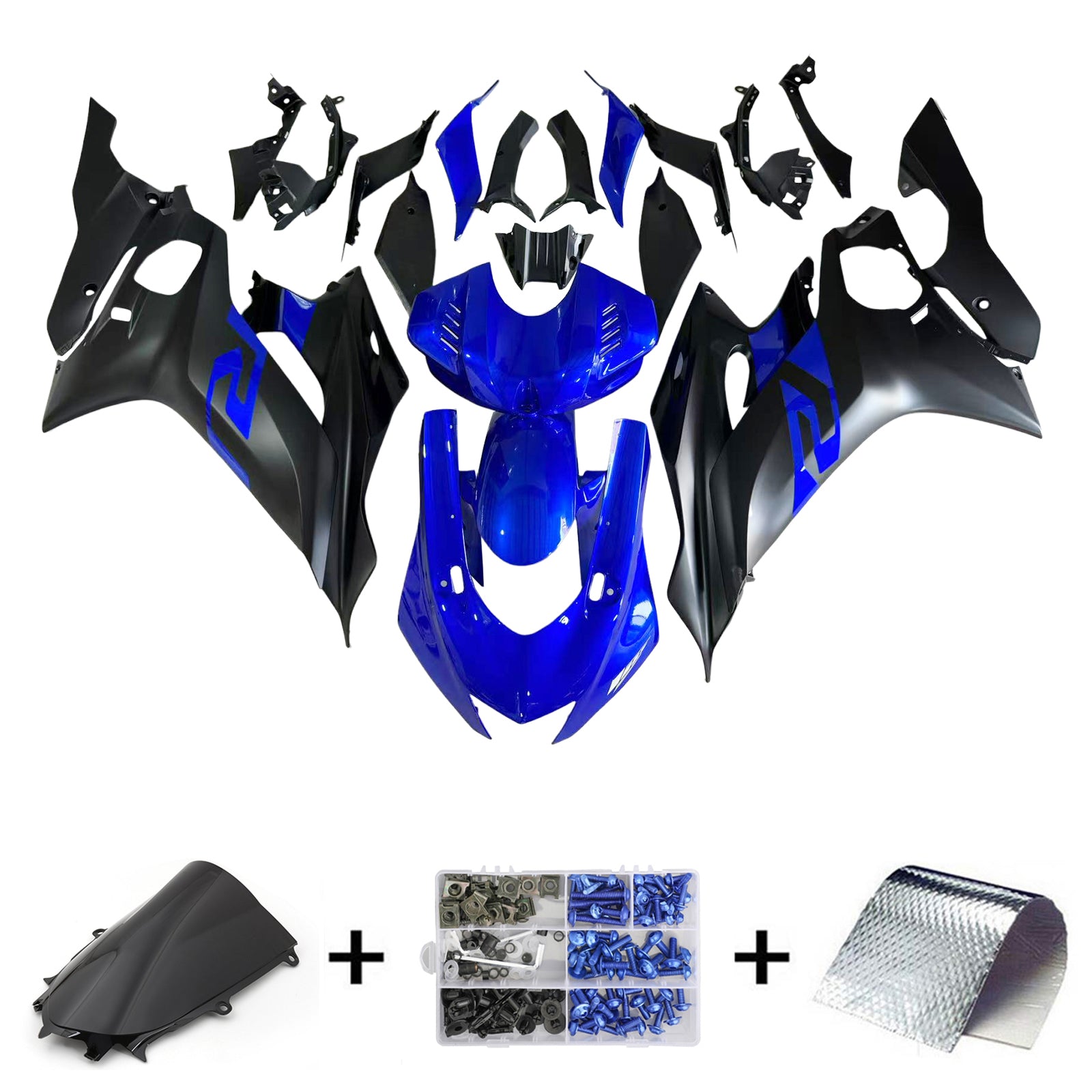 Yamaha YZF-R6 2017-2023 Fairing Kit Bodywork Plastic ABS