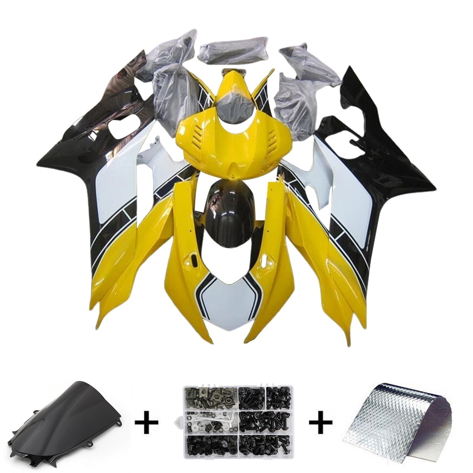 Yamaha YZF-R6 2017-2023 Fairing Kit Bodywork Plastic ABS