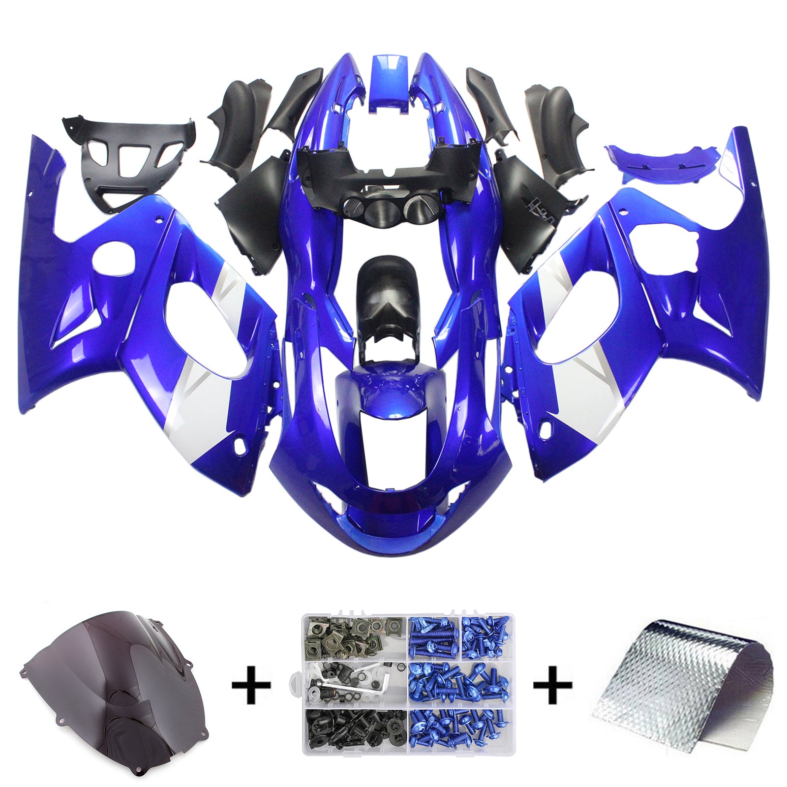 Injection Fairing Kit Bodywork Plastic ABS fit For Yamaha YZF 600R Thundercat 1996-2007