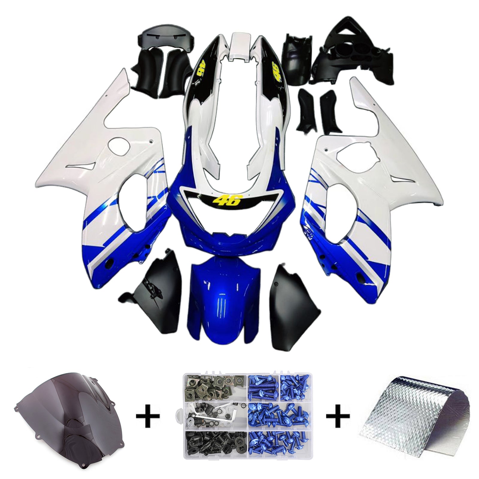 Injection Fairing Kit Bodywork Plastic ABS fit For Yamaha YZF 600R Thundercat 1996-2007