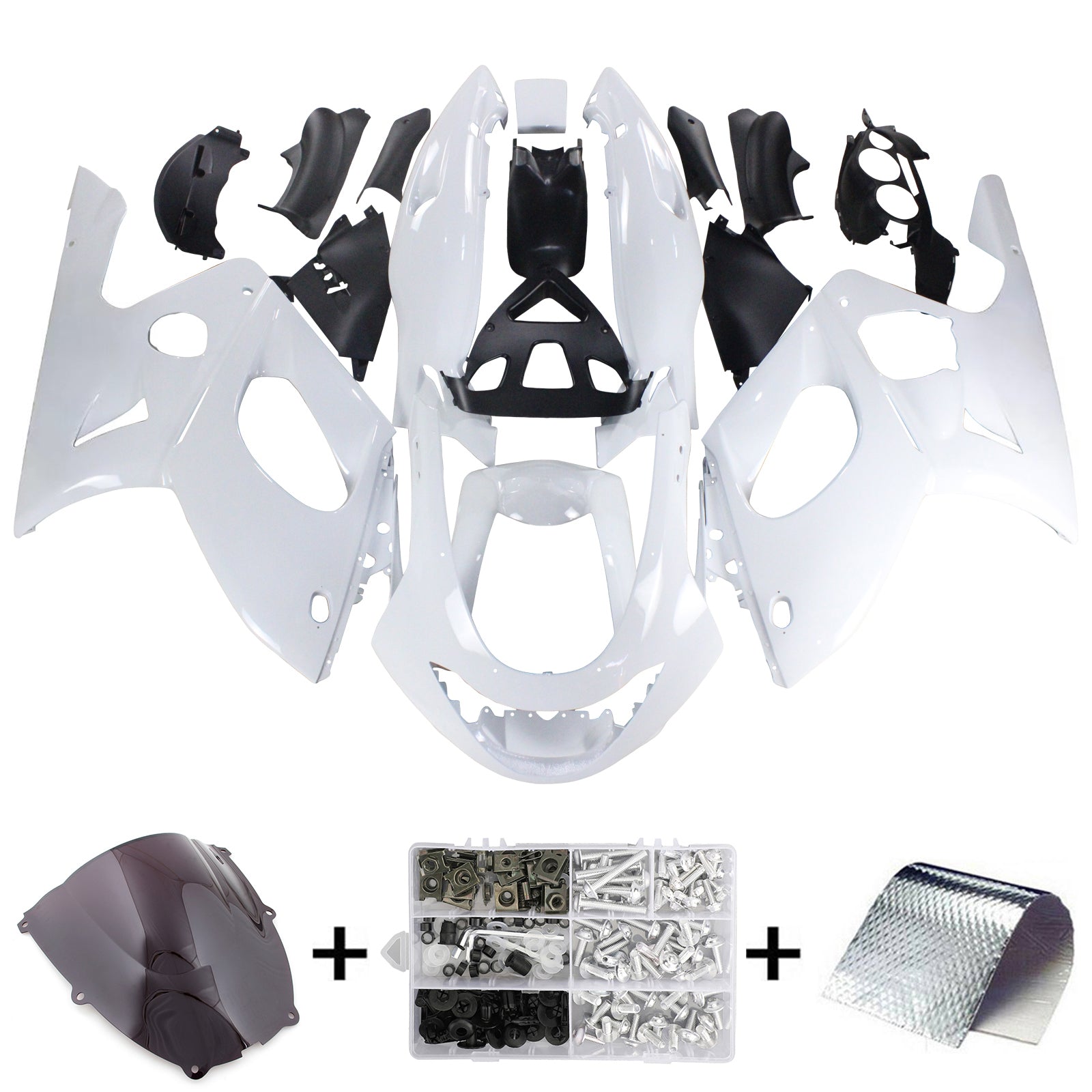 Injection Fairing Kit Bodywork Plastic ABS fit For Yamaha YZF 600R Thundercat 1996-2007