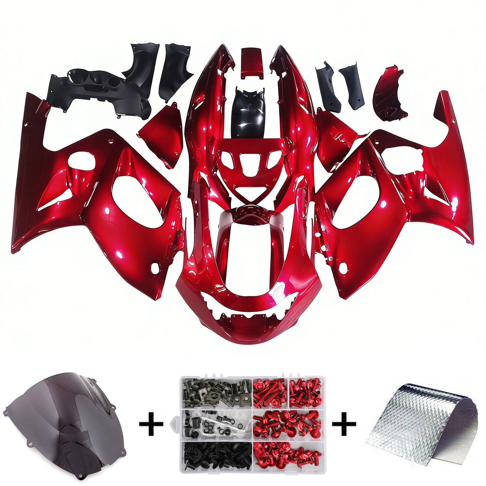 Injection Fairing Kit Bodywork Plastic ABS fit For Yamaha YZF 600R Thundercat 1996-2007