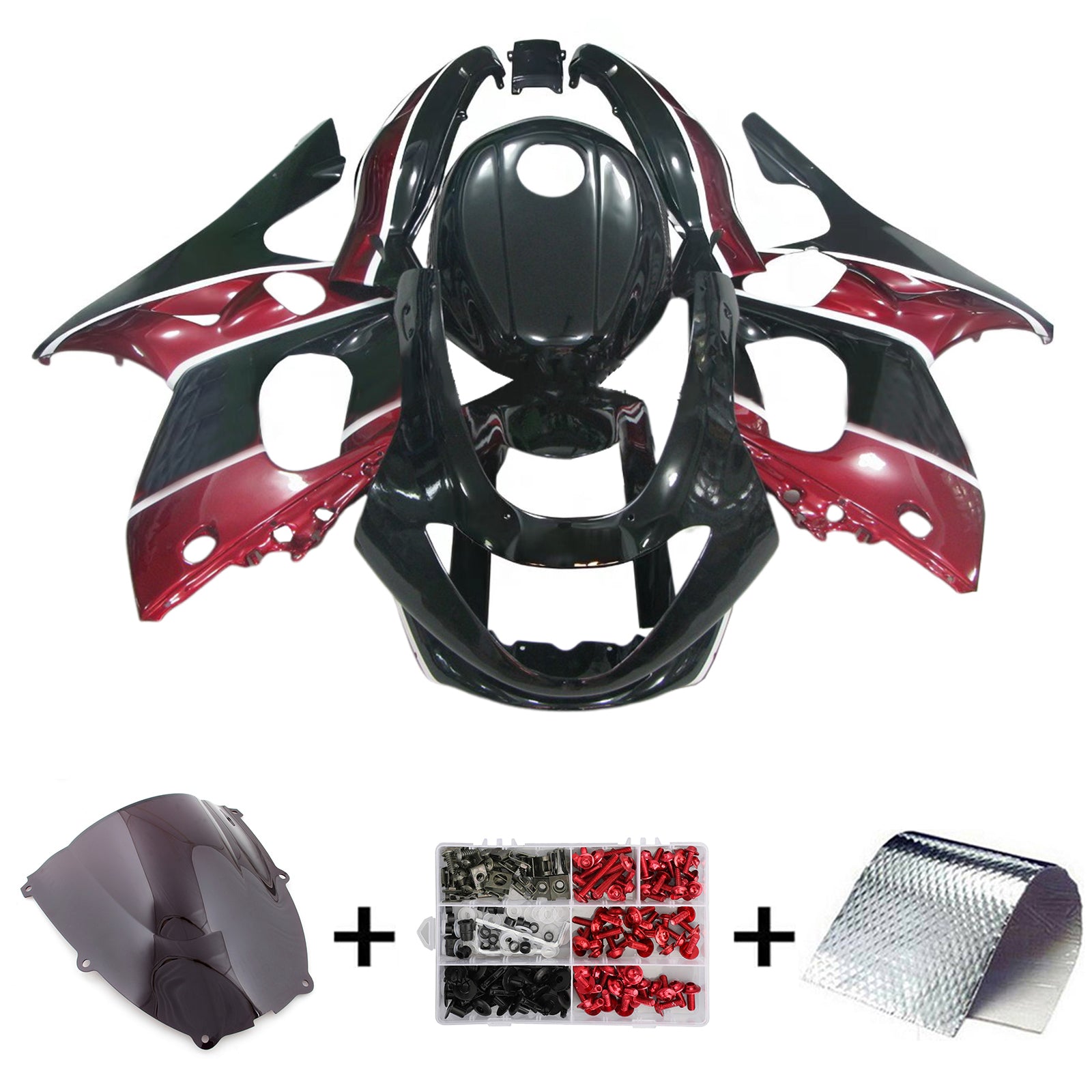 Yamaha YZF 600R Thundercat 1996-2007 Fairing Kit Bodywork Plastic ABS