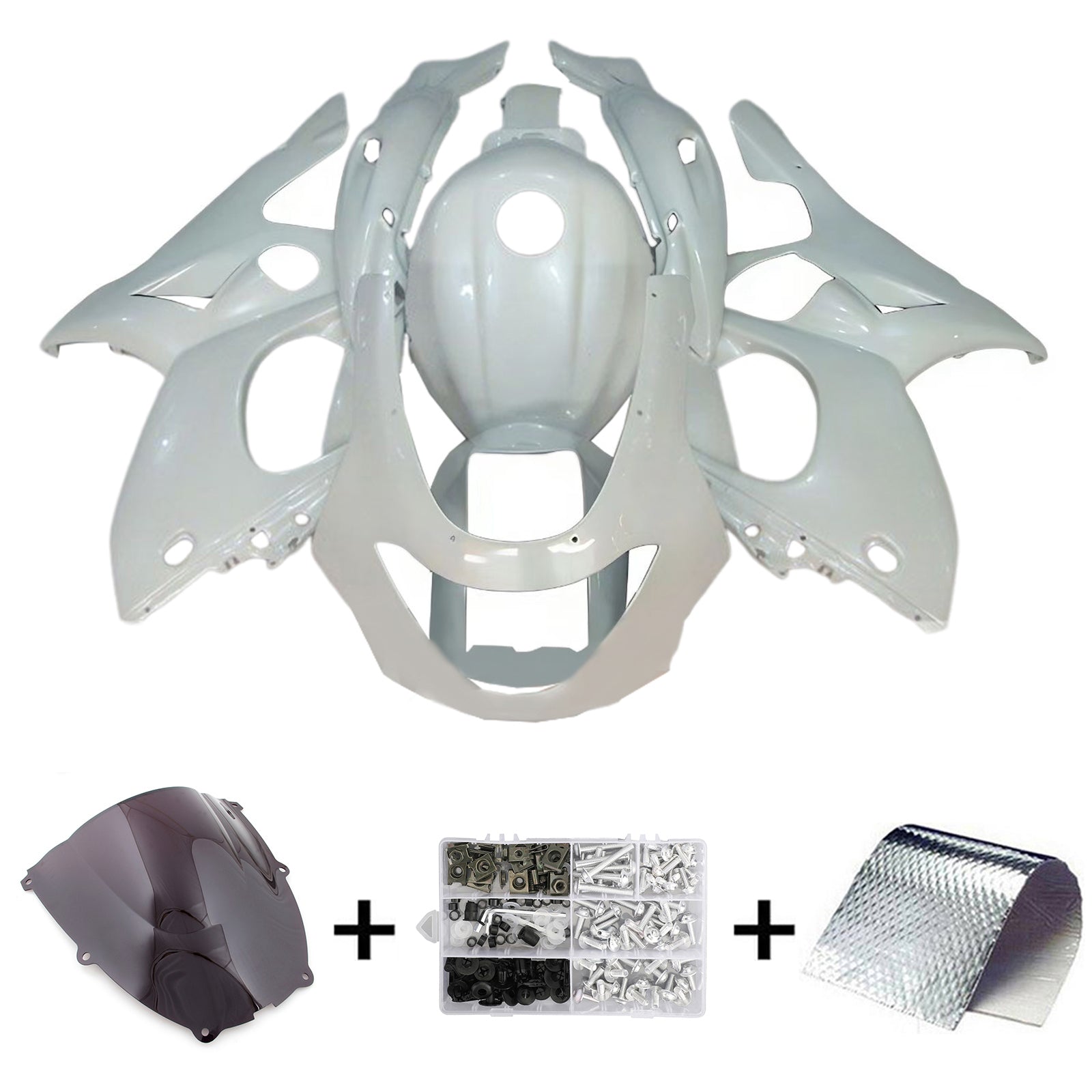 Yamaha YZF 600R Thundercat 1996-2007 Fairing Kit Bodywork Plastic ABS