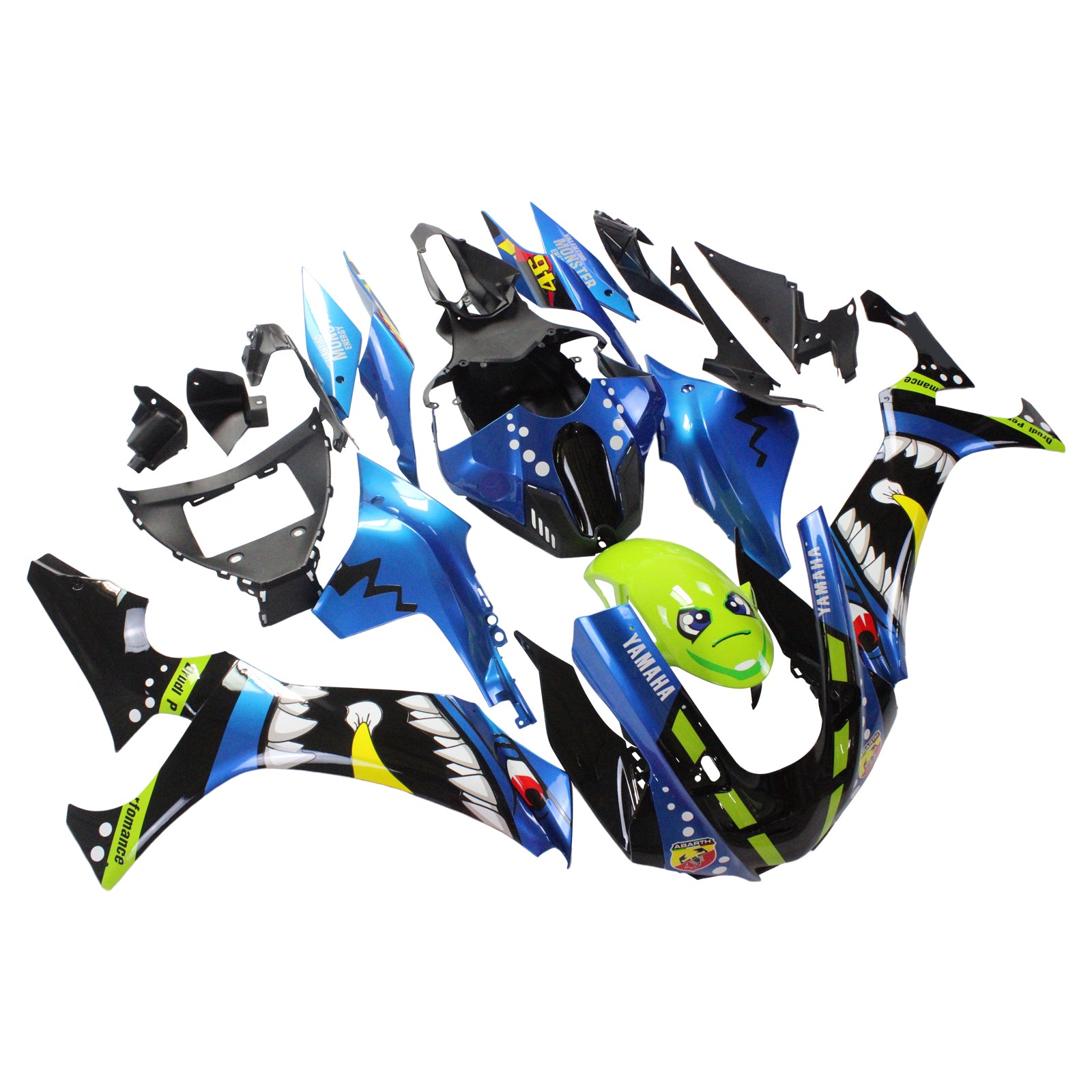 Yamaha YZF R1 2020-2024 Fairing Kit Bodywork Plastic ABS