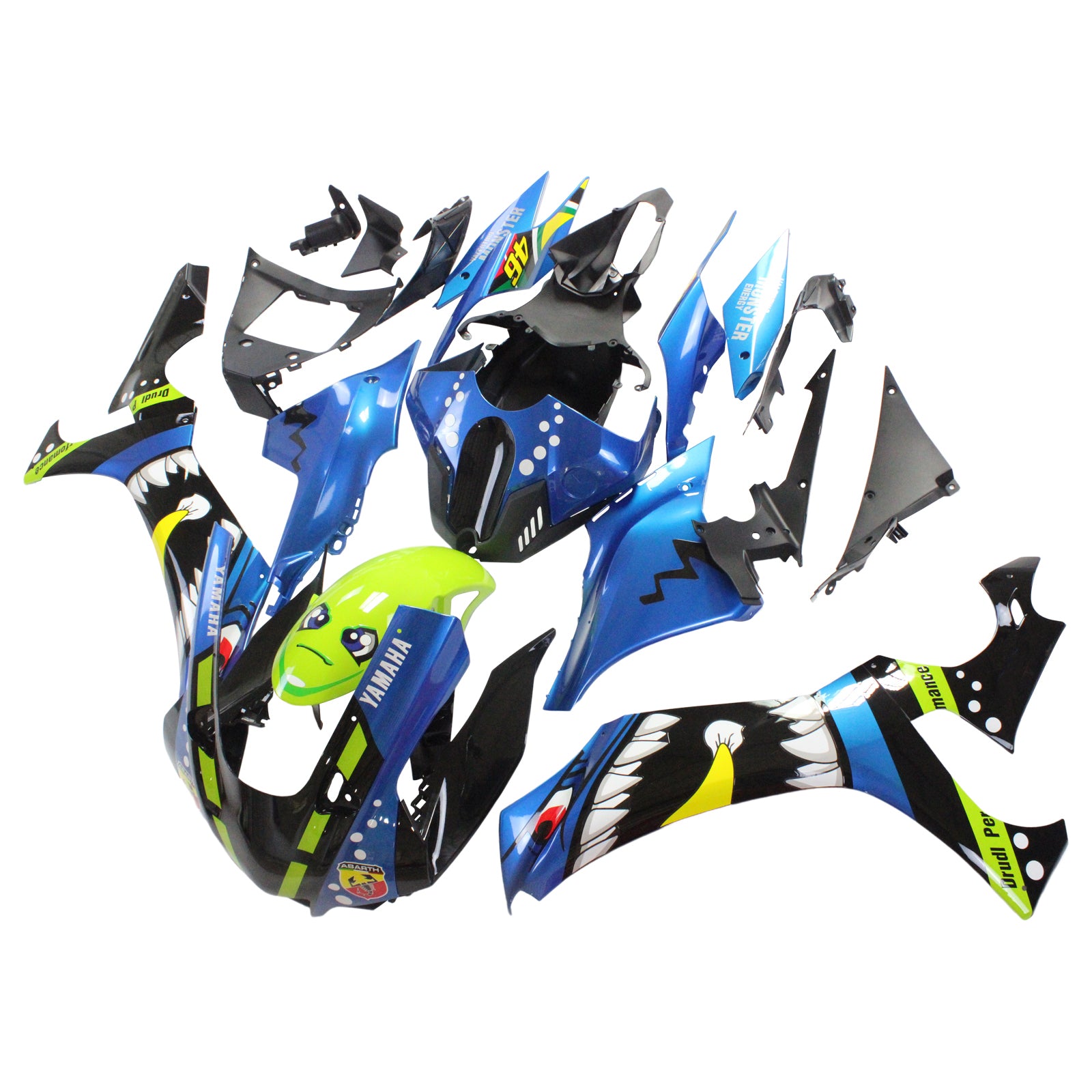 Yamaha YZF R1 2020-2024 Fairing Kit Bodywork Plastic ABS