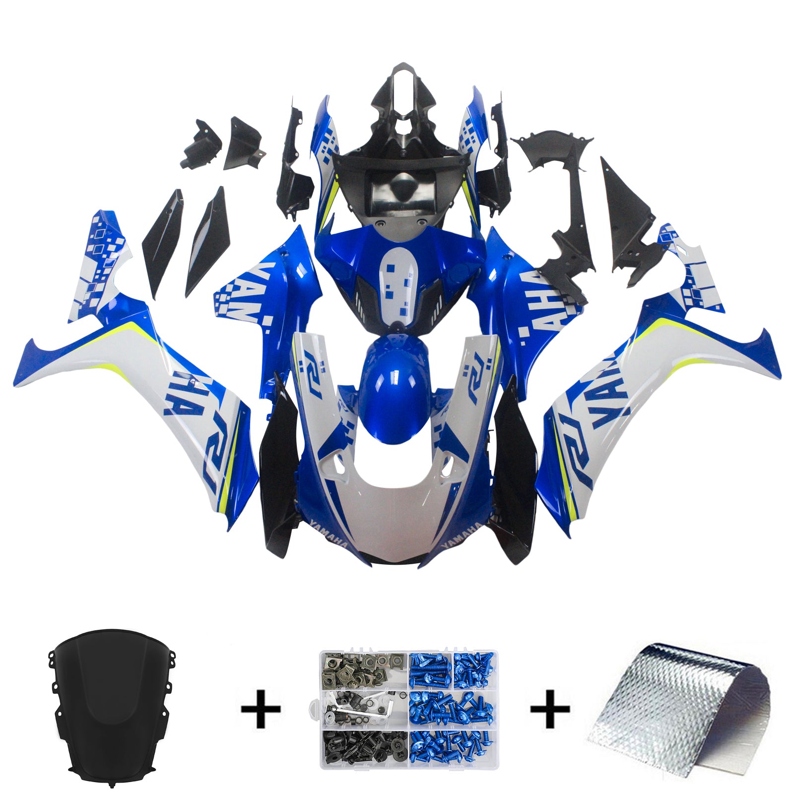 Yamaha YZF R1 2020-2024 Fairing Kit Bodywork Plastic ABS