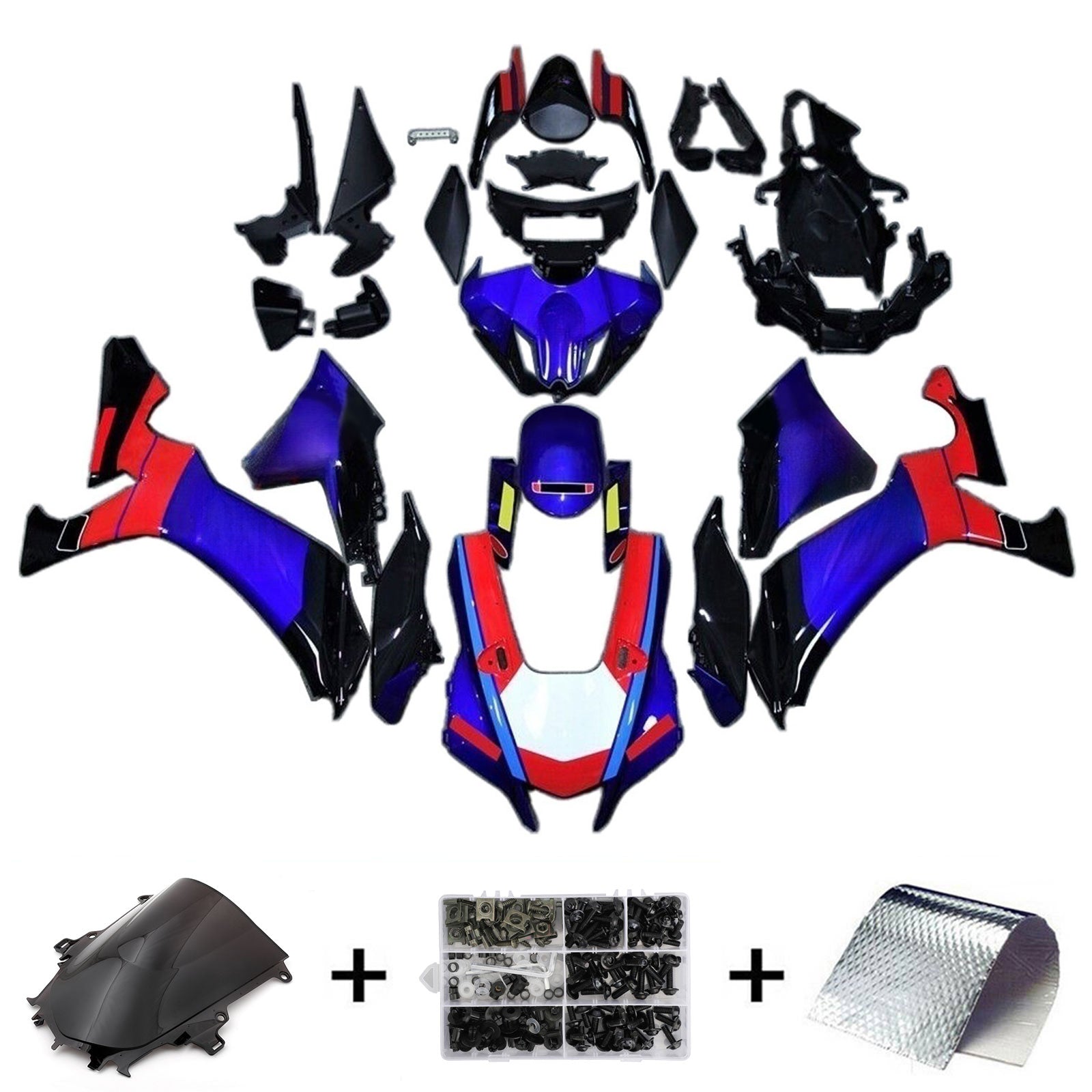 Yamaha YZF-R1 2020-2024 Fairing Kit Bodywork Plastic ABS