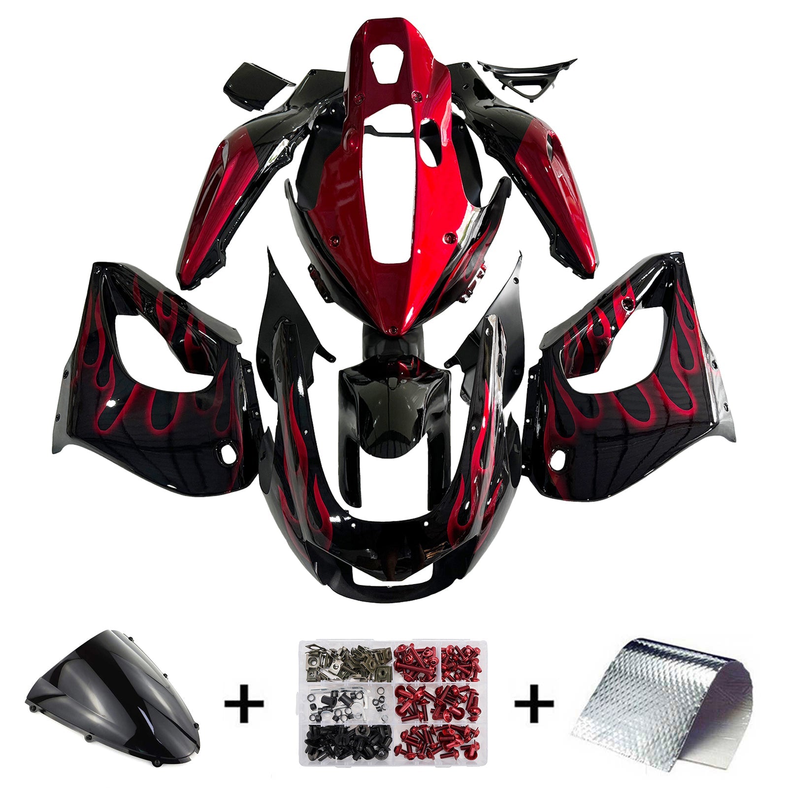 Injection Fairing Kit Bodywork ABS For Yamaha YZF1000R Thunderace 1997-2007
