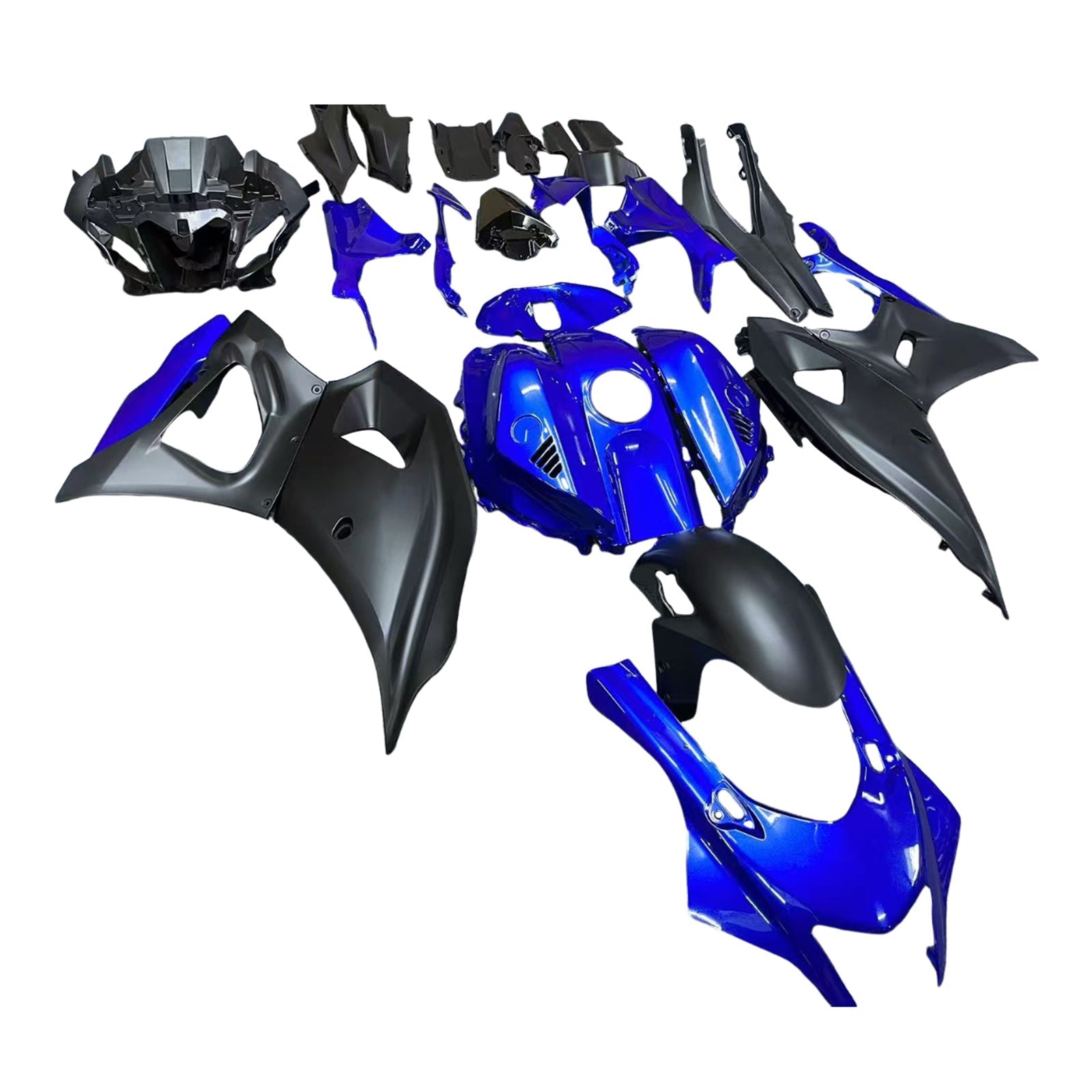 야마하 YZF-R7 2021-2025 페어링 키트 차체 플라스틱 ABS