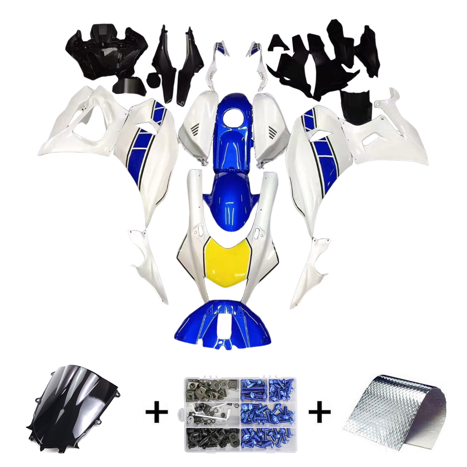 Yamaha YZF-R7 2021-2025 Fairing Kit Bodywork Plastic ABS