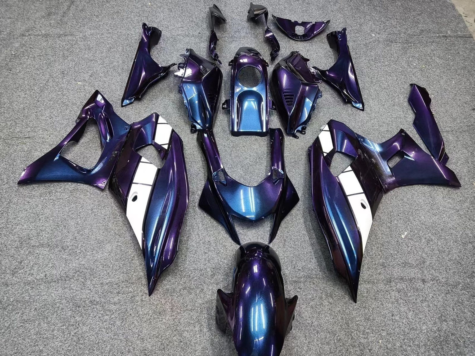 Yamaha YZF-R7 2021-2025 Fairing Kit Bodywork Plastic ABS