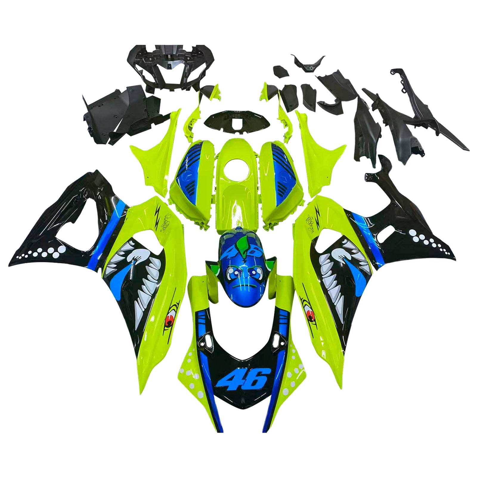 Yamaha YZF-R7 2021-2025 Fairing Kit Bodywork Plastic ABS