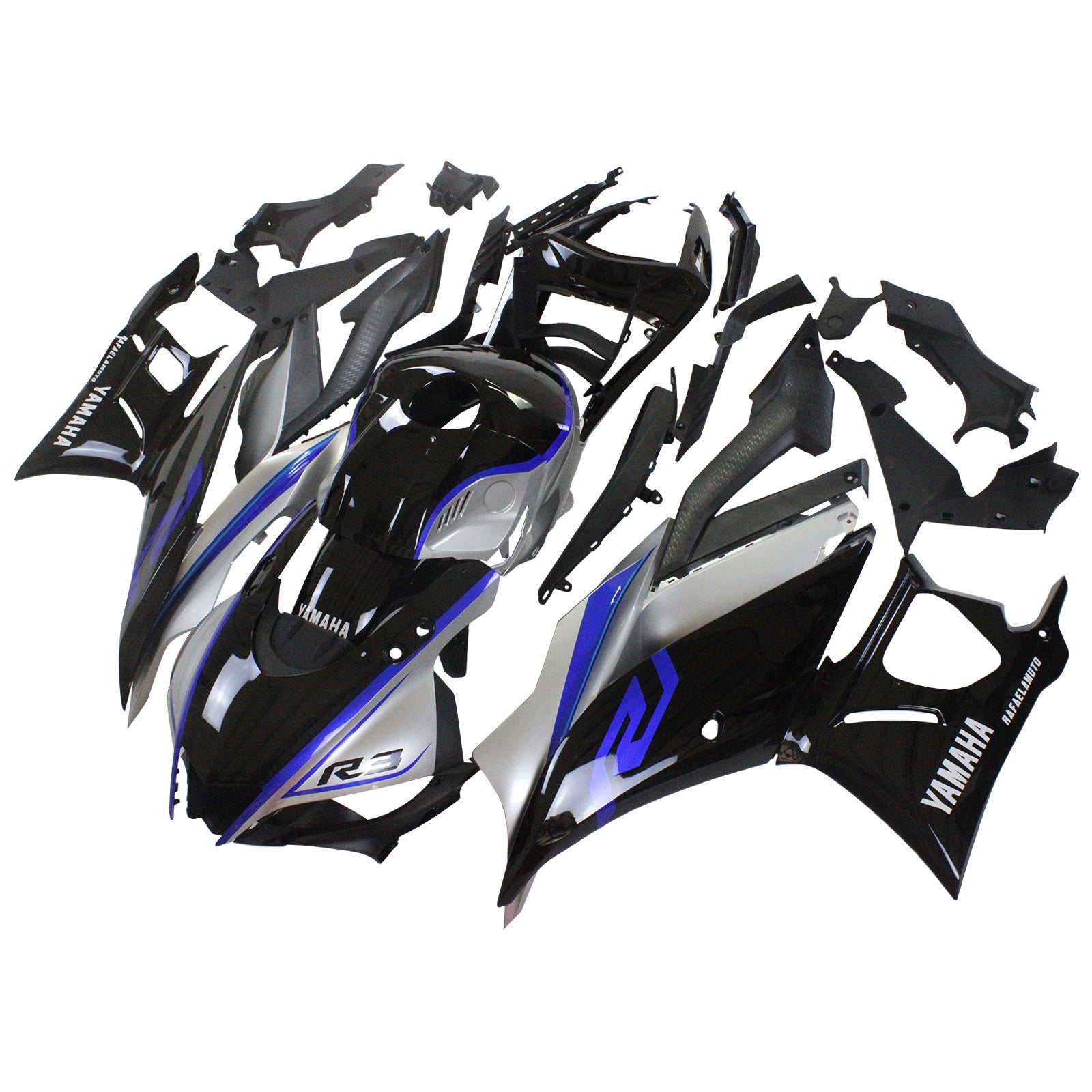 Yamaha YZF-R3 R25 2022-2024 Fairing Kit Bodywork Plastic ABS