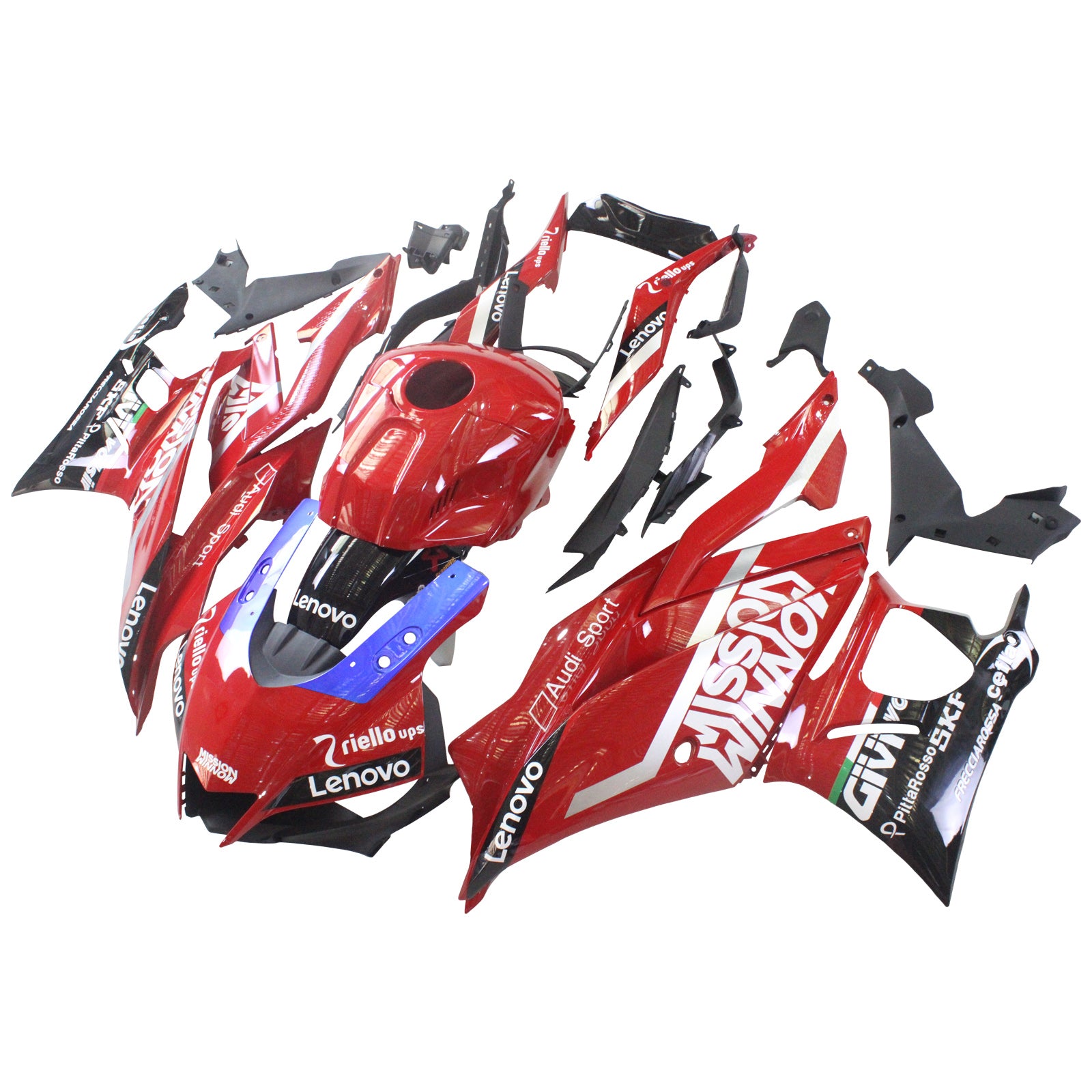 Yamaha YZF-R3 R25 2022-2023 Fairing Kit هيكل السيارة بلاستيك ABS