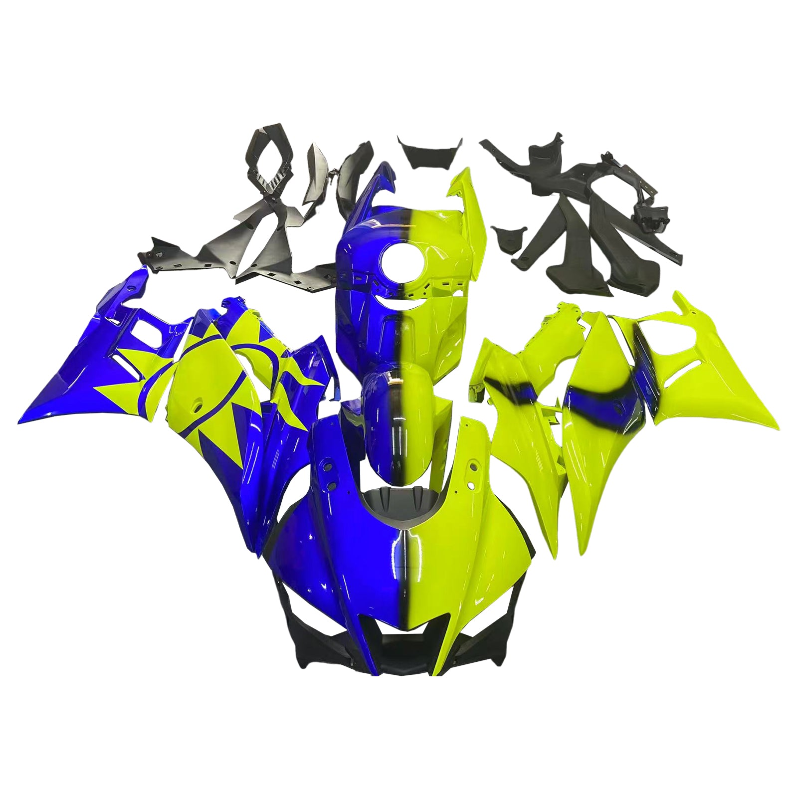 Yamaha YZF-R3 R25 2022-2024 Fairing Kit Bodywork Plastic ABS