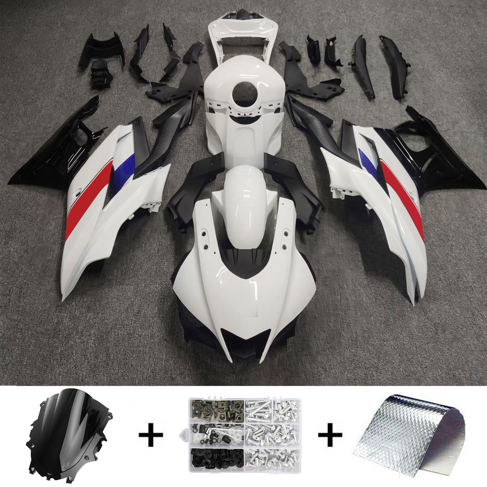 Yamaha YZF-R3 R25 2022-2023 Kit Carenado Carrocería Plástico ABS