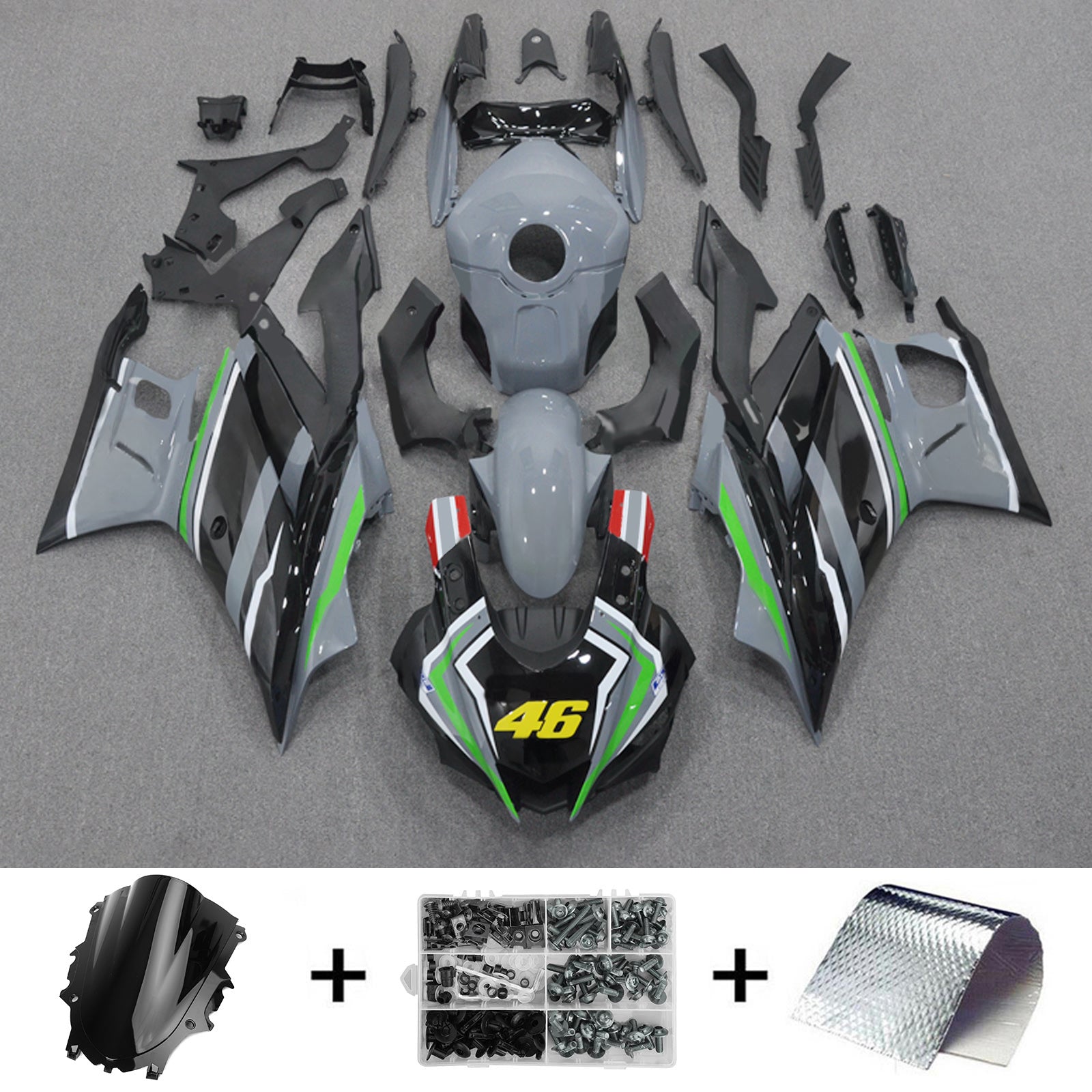 Yamaha YZF-R3 R25 2022-2024 Fairing Kit Bodywork Plastic ABS