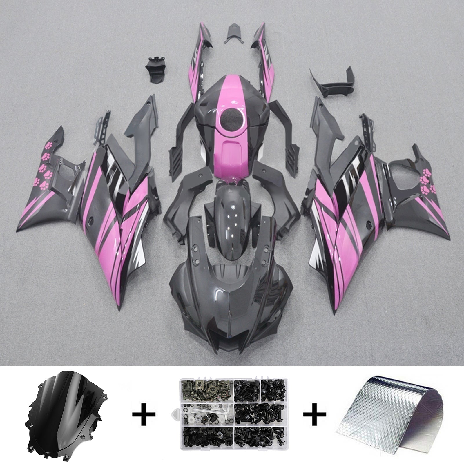 Yamaha YZF-R3 R25 2022-2024 Fairing Kit Bodywork Plastic ABS