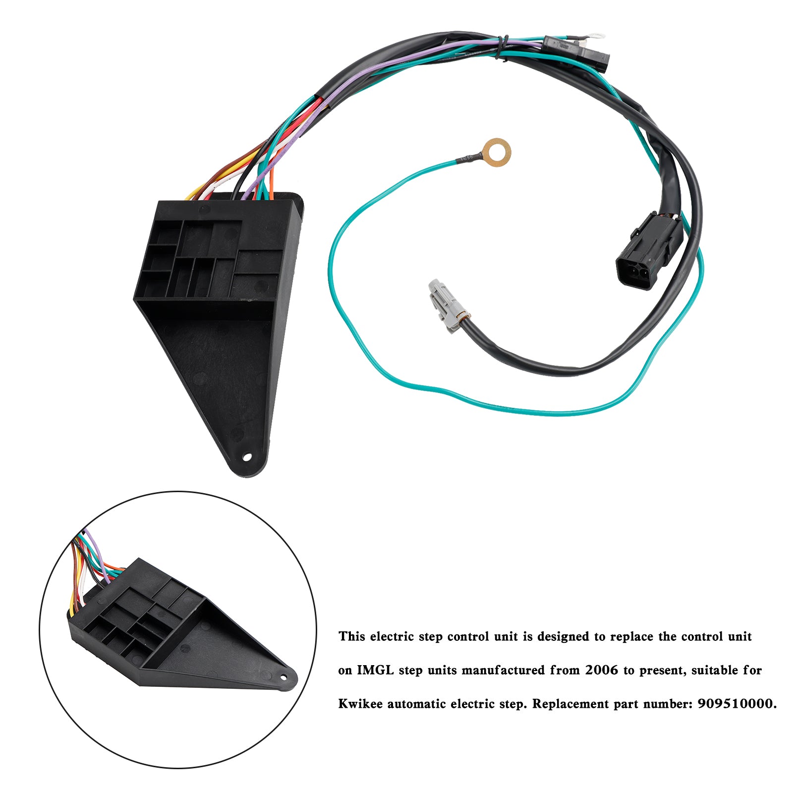 Control Unit Assembly IMGL/9510 Step Control for Kwikee Electric Step 909510000