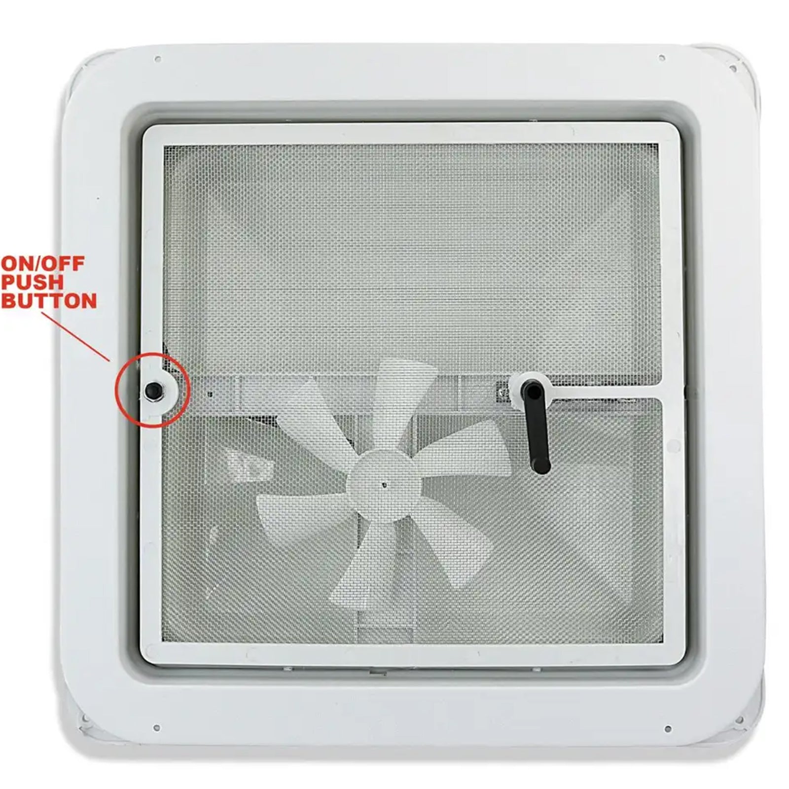 14" Caravan Skylight Roof Vent Remote Control Camper Motorhome RV Exhaust Fan