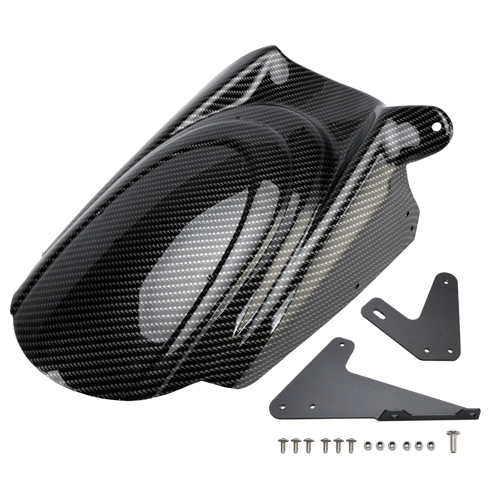 Rear Hugger Fender Mudguard for KAWASAKI VERSYS 650 KLE650 2015-2024 Carbon Generic