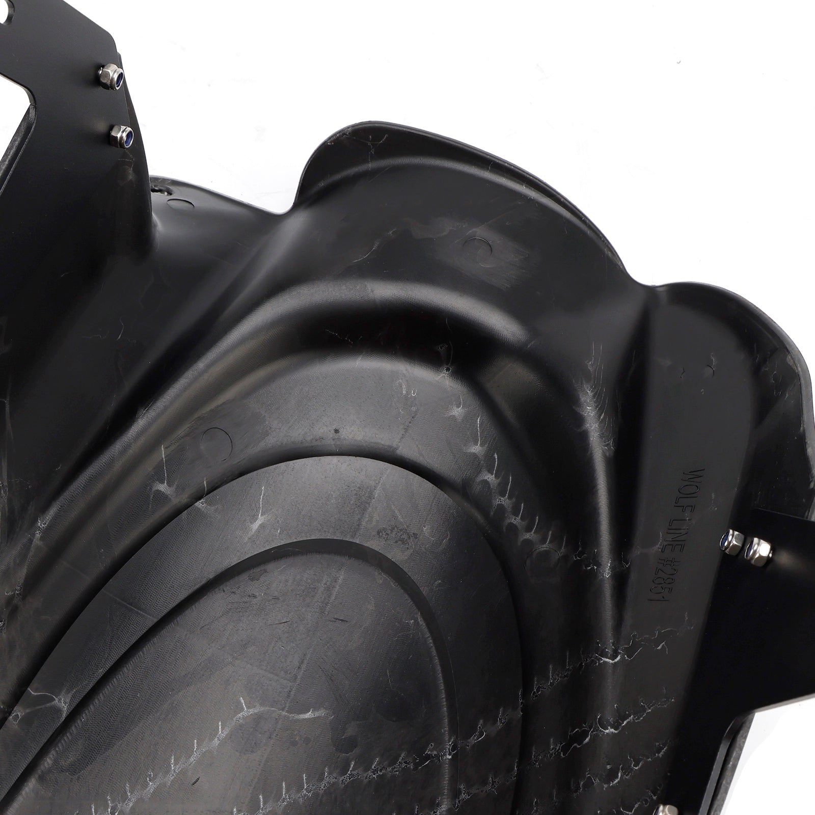 Rear Hugger Fender Mudguard for KAWASAKI VERSYS 650 KLE650 2015-2024 Carbon Generic