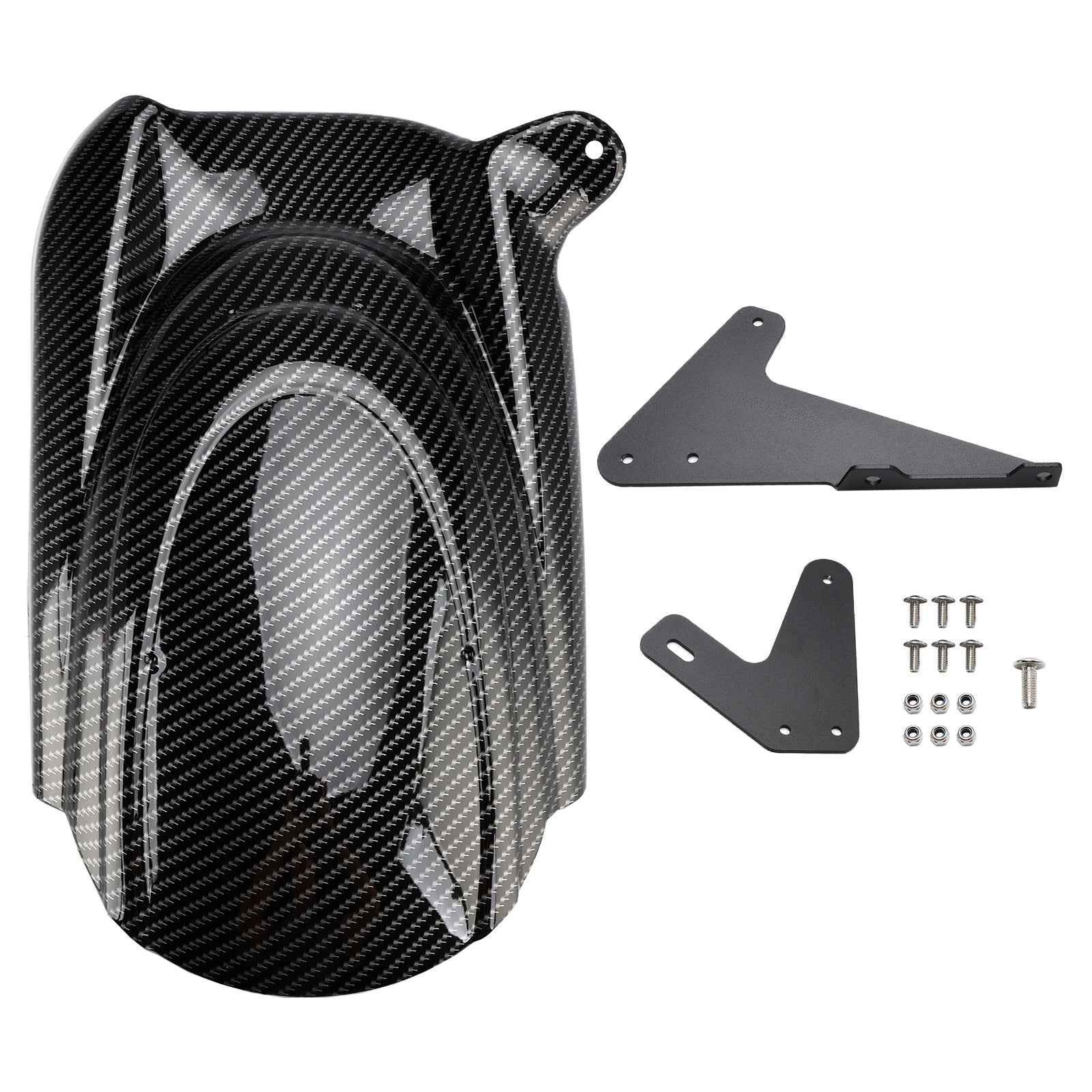 Rear Hugger Fender Mudguard for KAWASAKI VERSYS 650 KLE650 2015-2024 Carbon Generic