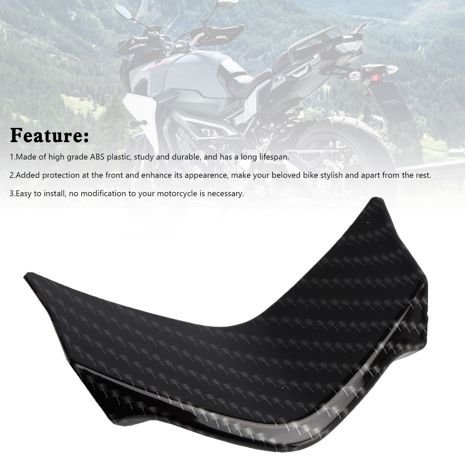 Yamaha Tracer 900 / GT 2018-2020 Carbon Front Nose Under Panel Fairing