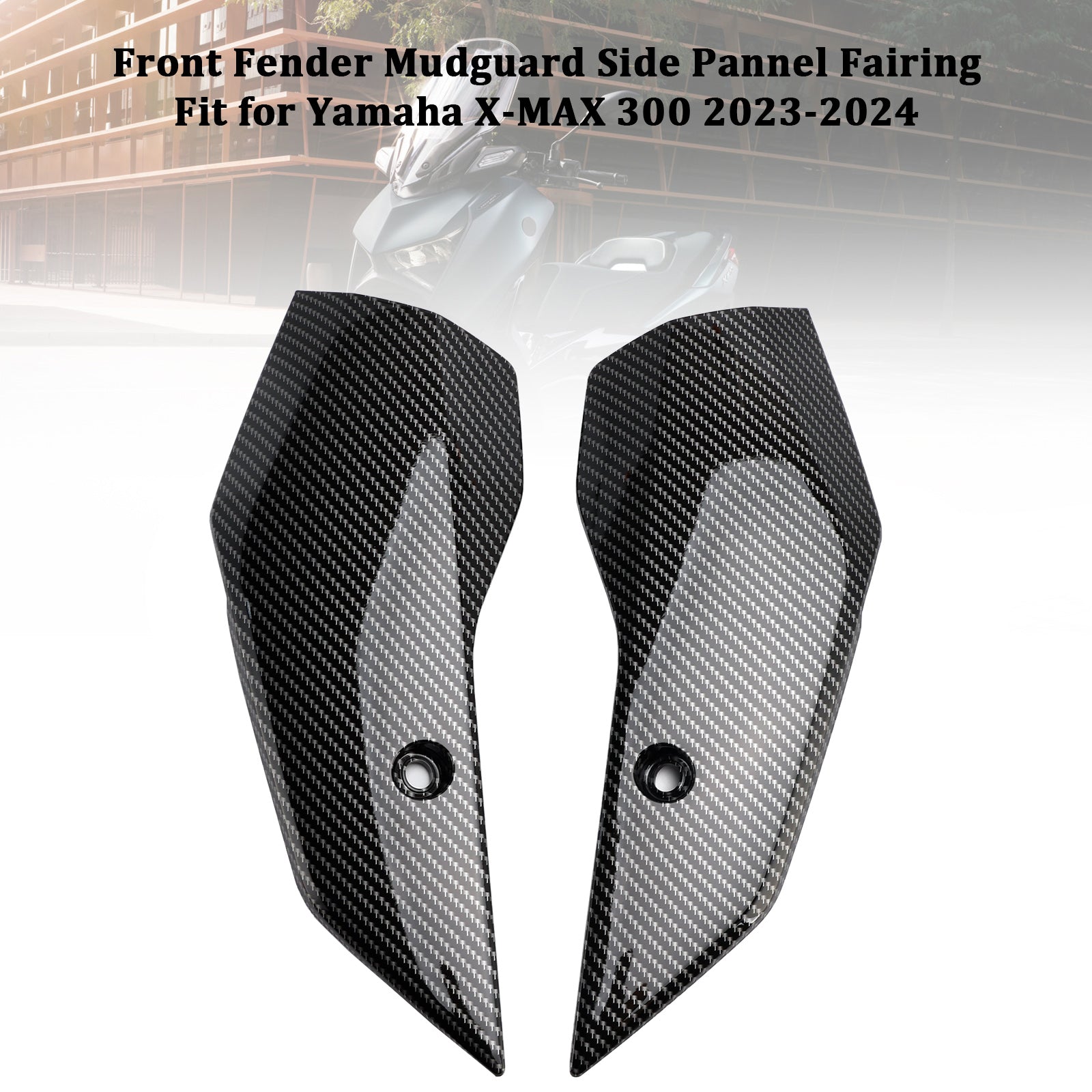 Front Fender Side Panel Fairing For Yamaha X-MAX 300 XMAX300 2023-2025