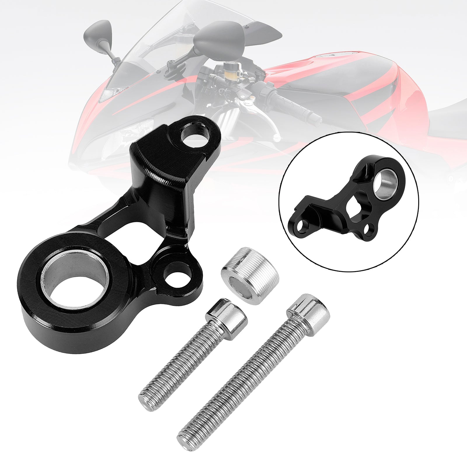 Cnc Shifting Gear Stabilizer High Modified Black For Honda Cbr1000Rr-R 2020-2022