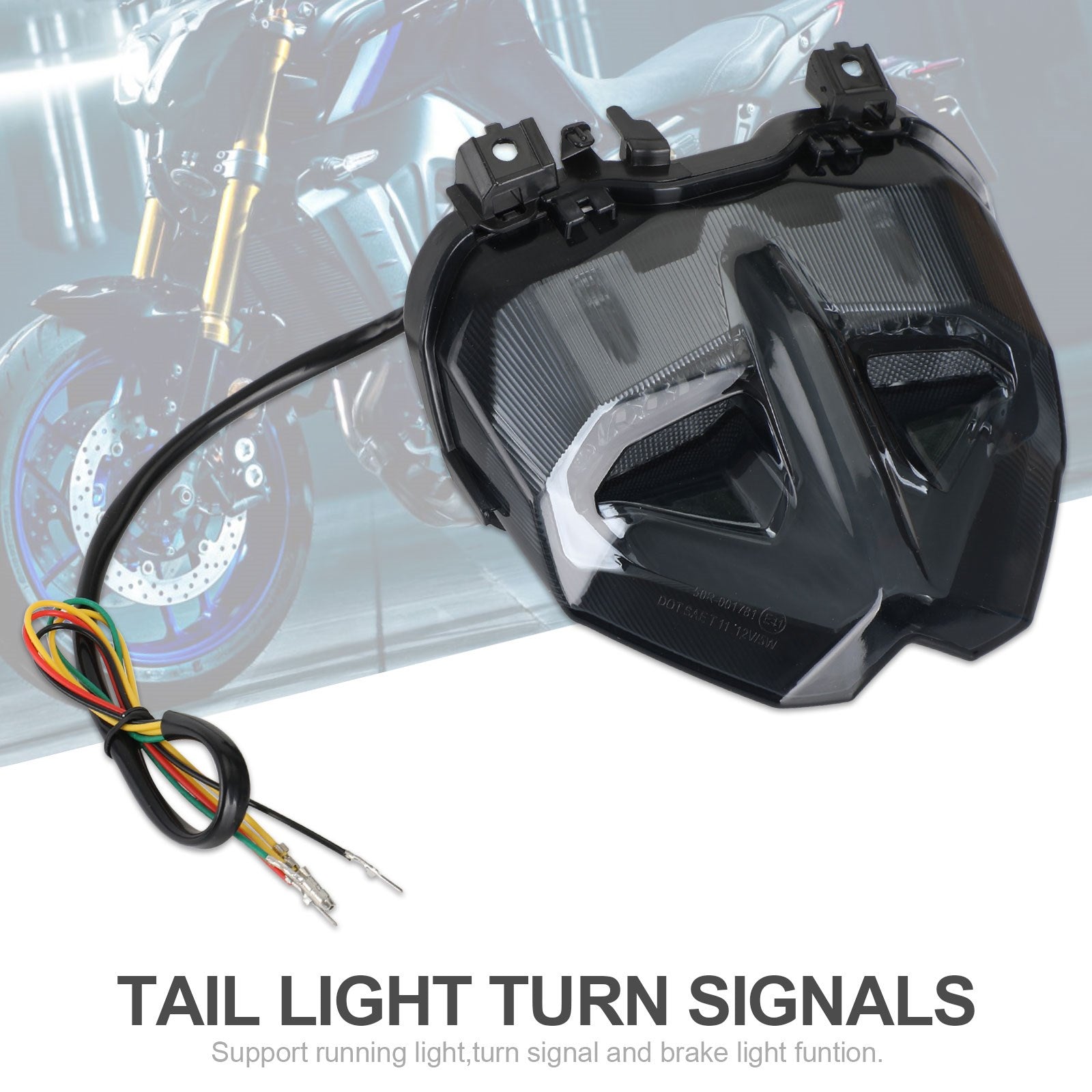 Tail Brake Lights Turn Signal Integrated For YAMAHA MT-09 MT10 SP 2021-2023 Generic