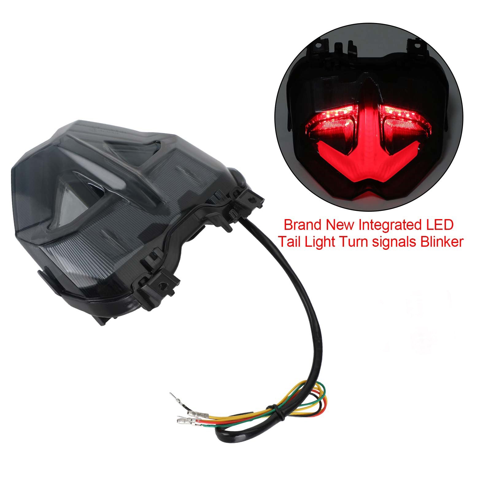 Tail Brake Lights Turn Signal Integrated For YAMAHA MT-09 MT10 SP 2021-2023 Generic