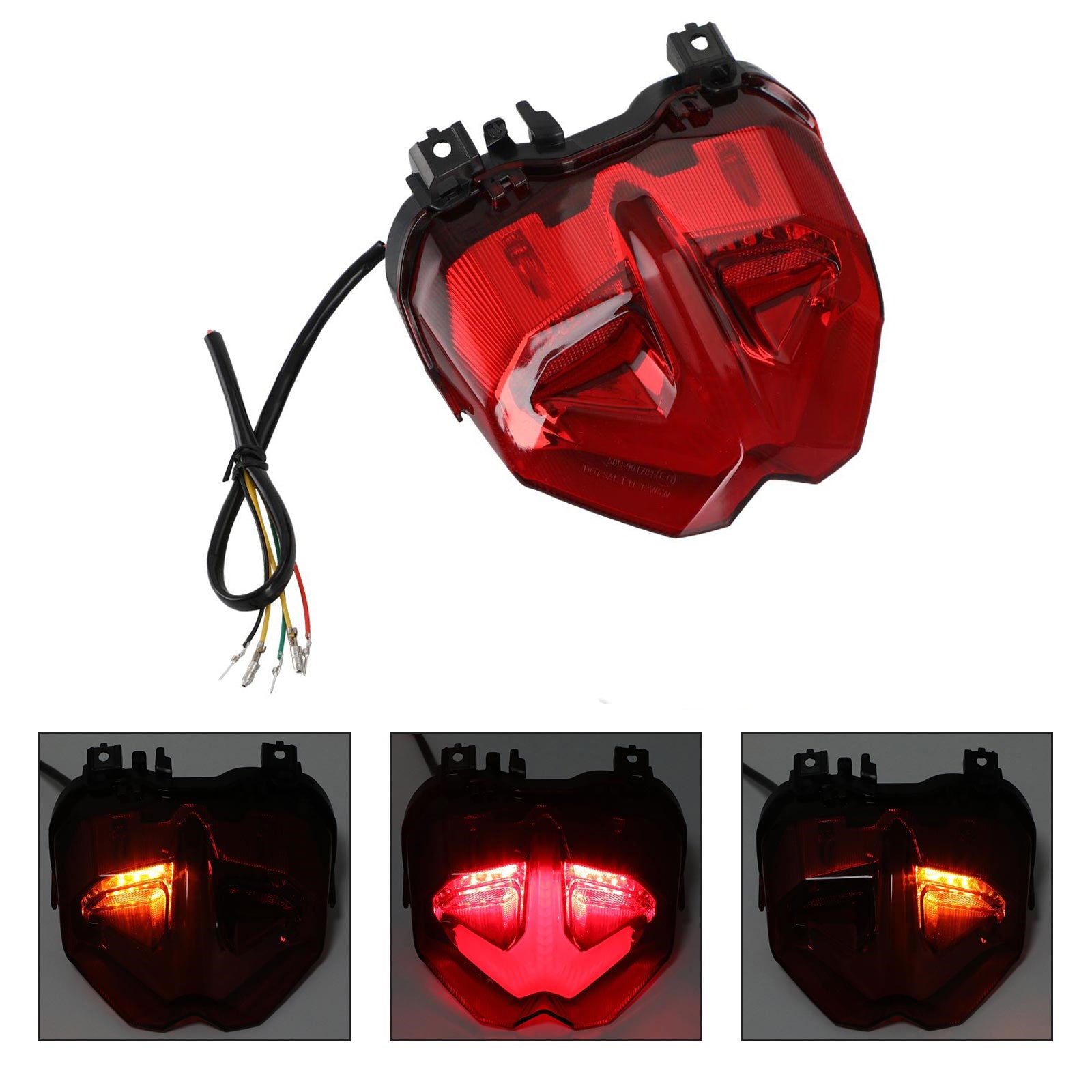 Tail Brake Lights Turn Signal Integrated For YAMAHA MT-09 MT10 SP 2021-2023 Generic