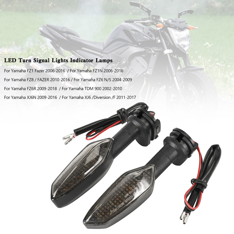 Lámparas indicadoras de luces LED de señal de giro para Yamaha FZ1 N FZ8 FZ6 FZ-6R TDM900 XJ6