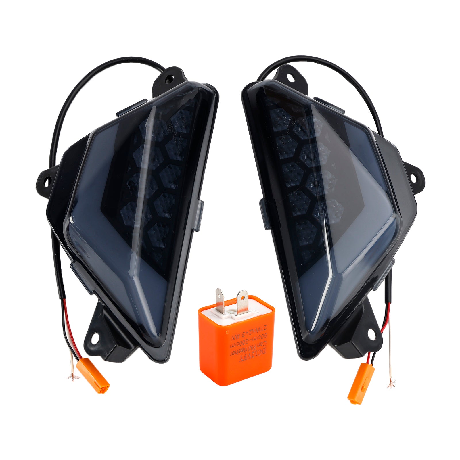 가와사키 닌자 300 400 650 ZX-6R ZX-4RR 2013+ LED 전면 방향 지시등