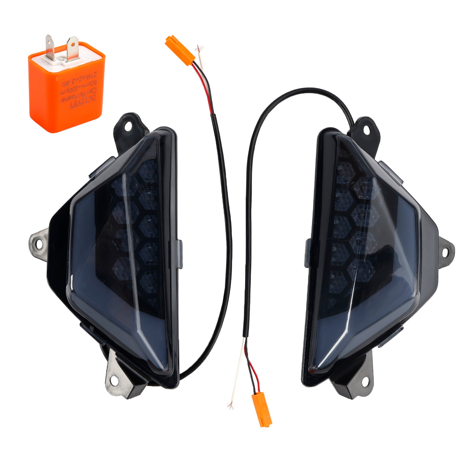 가와사키 닌자 300 400 650 ZX-6R ZX-4RR 2013+ LED 전면 방향 지시등