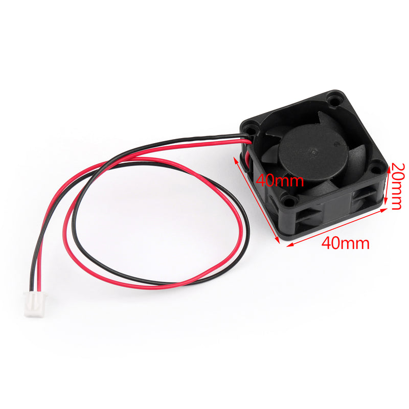 1Pc/4Pcs DC Brushless Cooling PC Computer Fan 12V 4020s 40x40x20mm 0.13A 2 Pin Wire