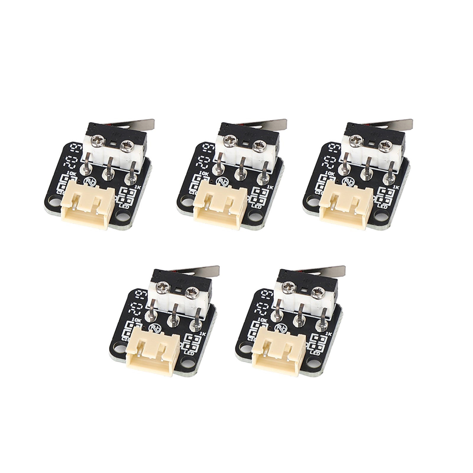 5pcs Creality 3D Printer Parts End Stop Limit Switch 3 Pin Fit for 3D Printer CR-10 Ender3