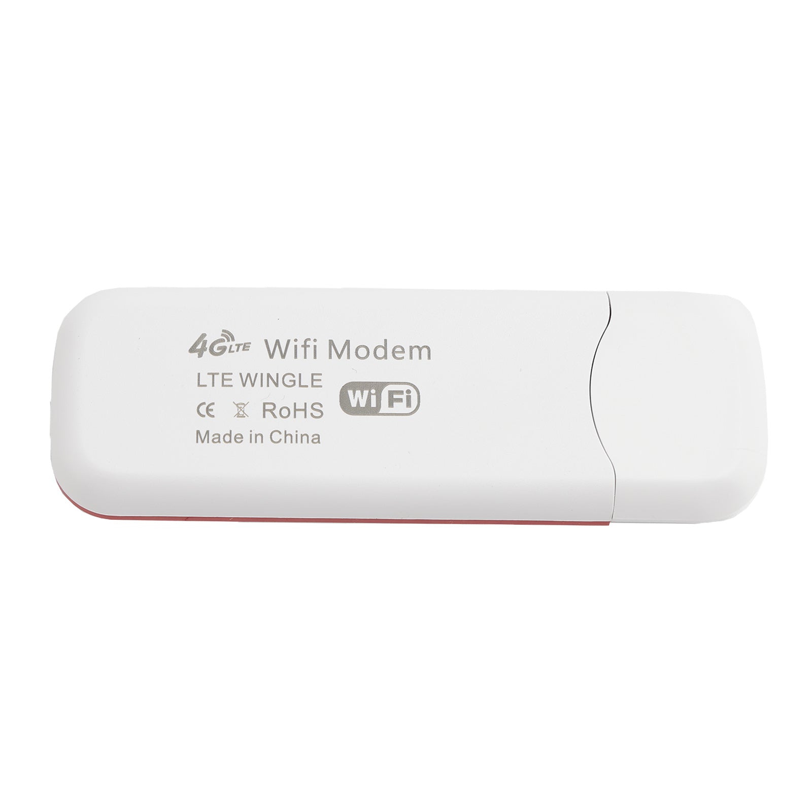 Router inalámbrico 4G LTE WiFi módem de banda ancha móvil USB Dongle desbloqueado blanco