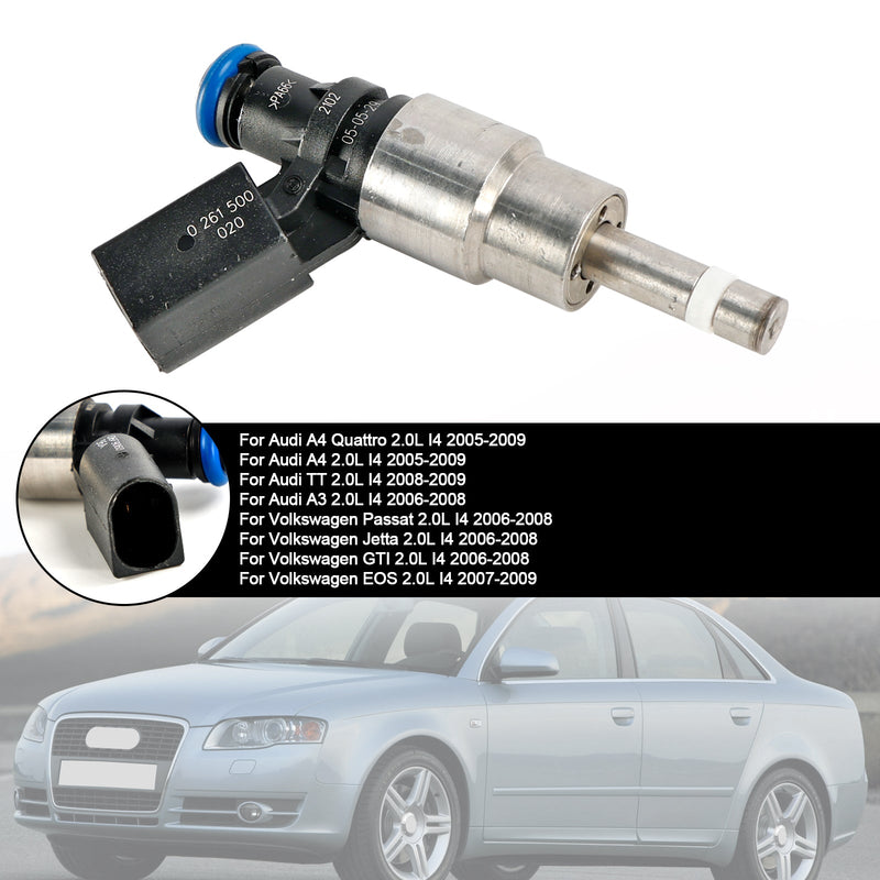 1 Uds inyector de combustible 06F906036A apto para Audi A3 A4 A6 apto para VW Golf Passat 2,0 Tfsi