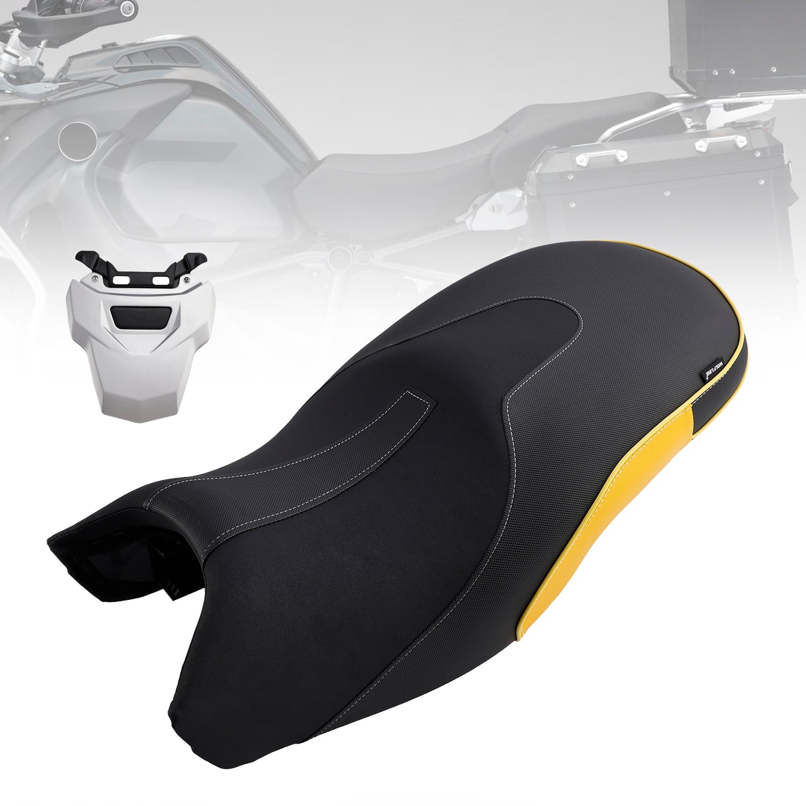 2018-2023 BMW R1250GS/ADV Replace Front Rear Driver Passenger Seat Yellow